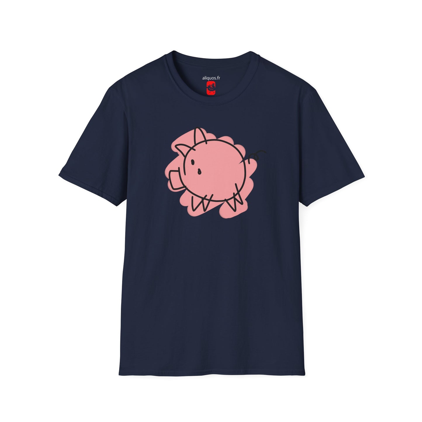 Unisex T-Shirt - Circle Piggy -  Aliquos