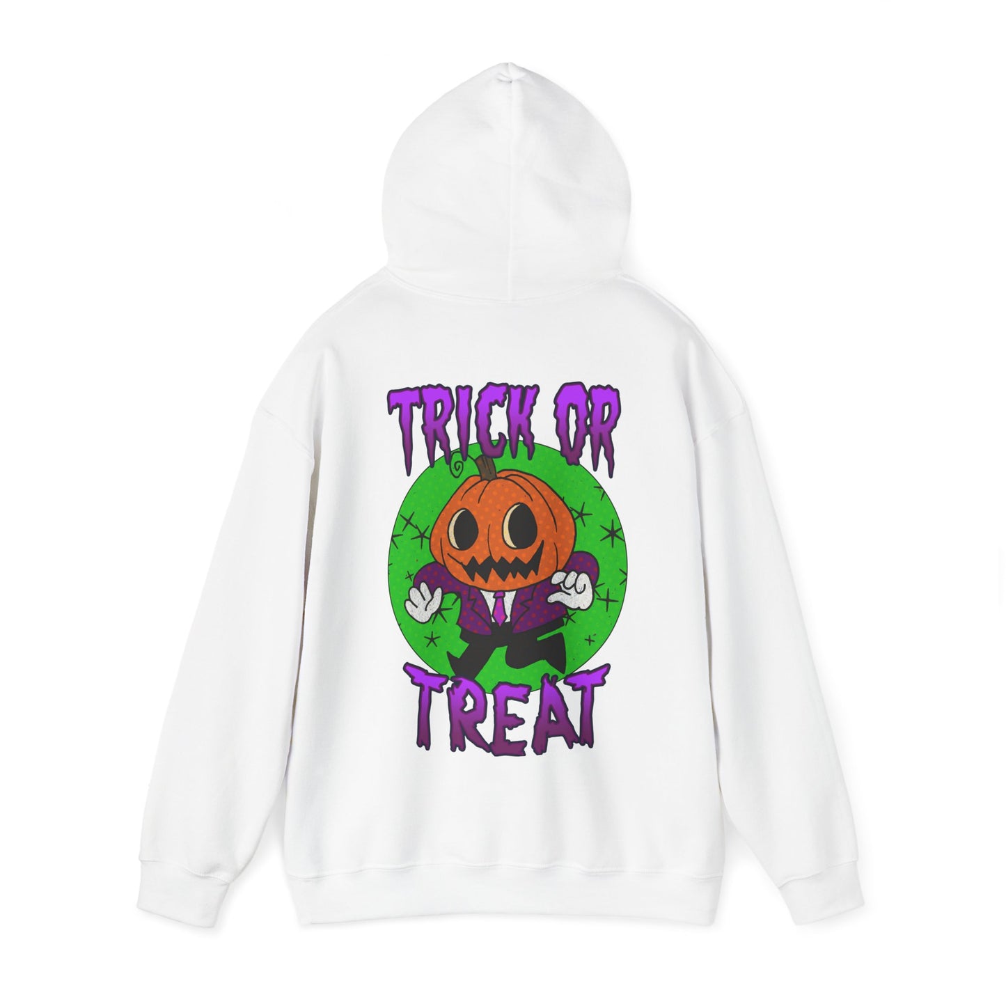Unisex Hooded Sweatshirt -  Halloween Jack O' Lantern - ALIQUOS