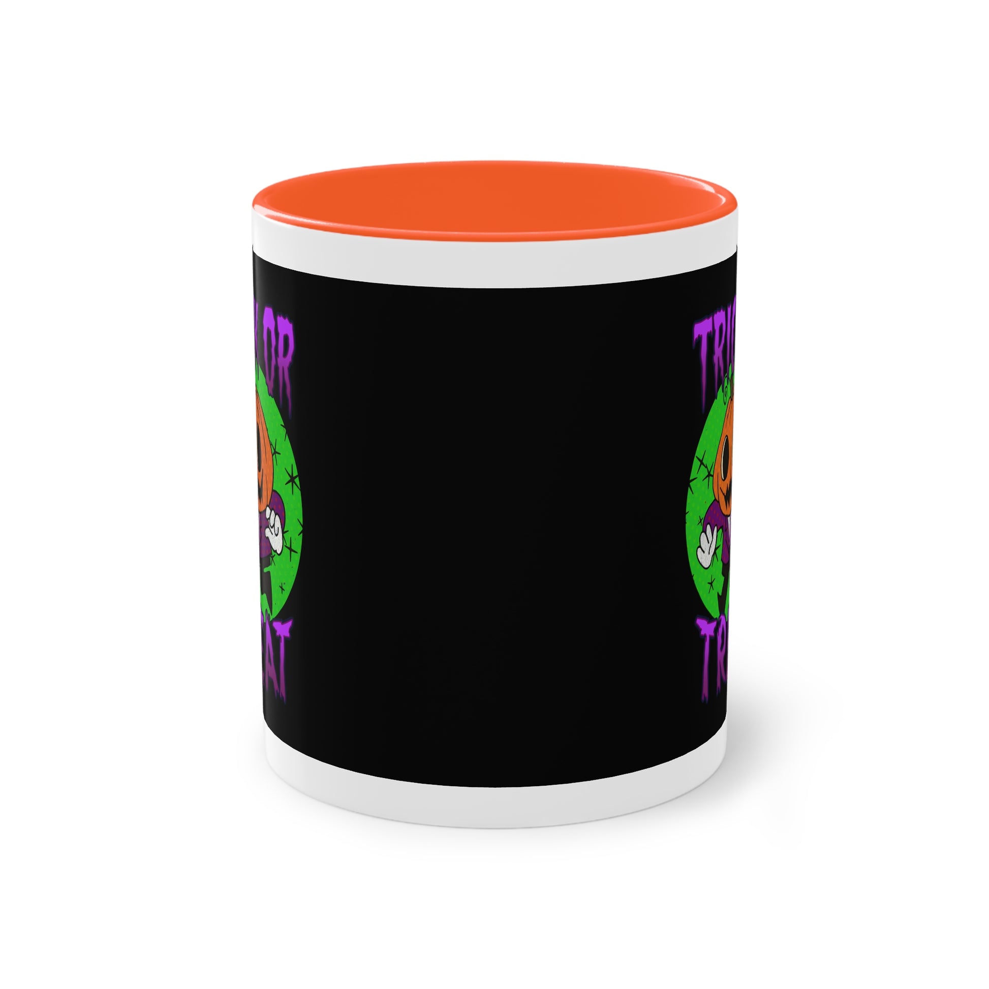 Two Tone Mug - Halloween Jack O' Lantern - ALIQUOS