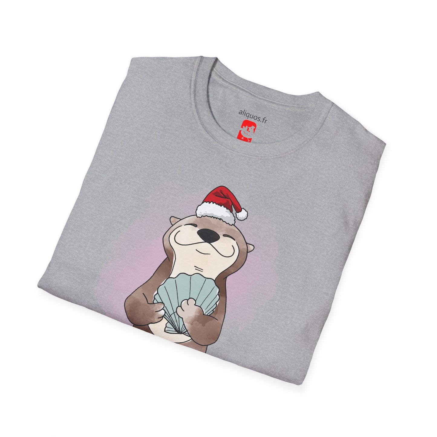 Unisex T-Shirt - Christmas Otter 3
