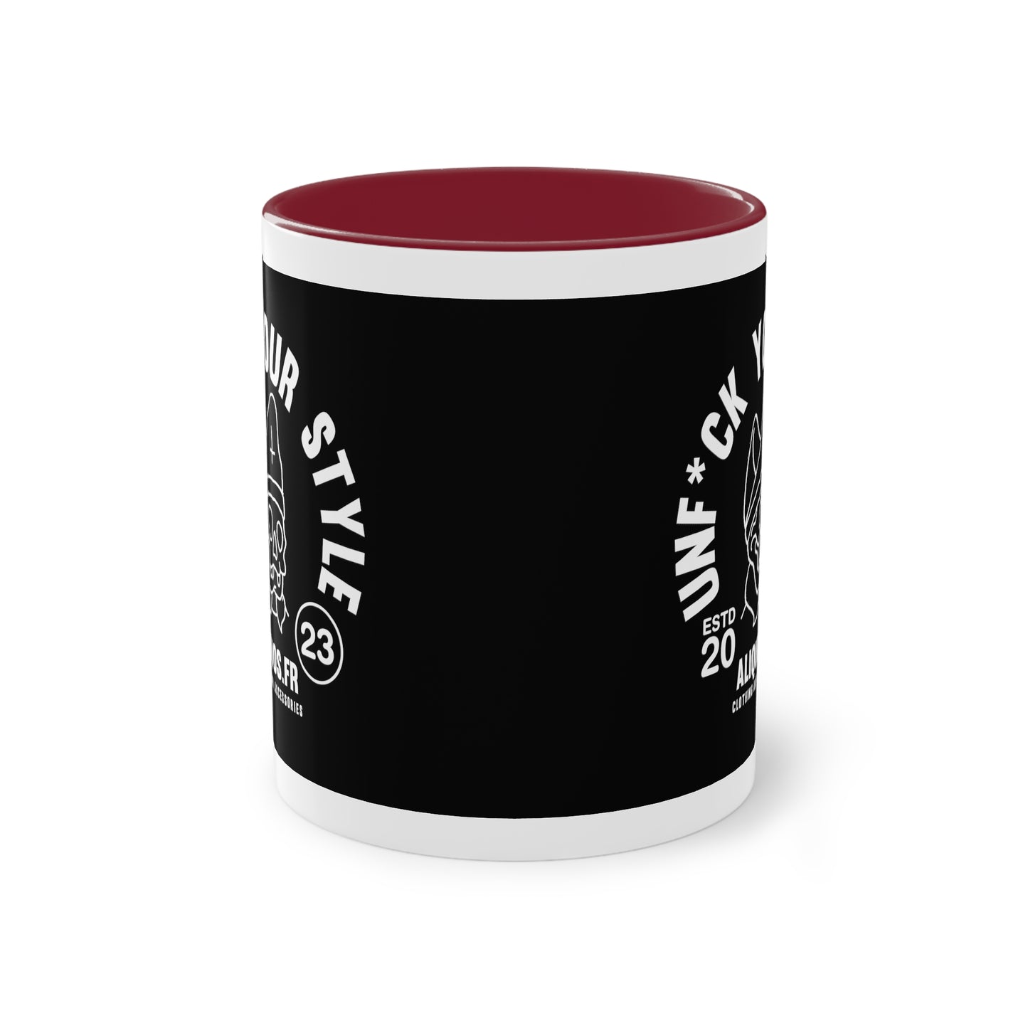 Evil Bishop Two-Tone Coffee Mug, 11oz - ALIQUOS