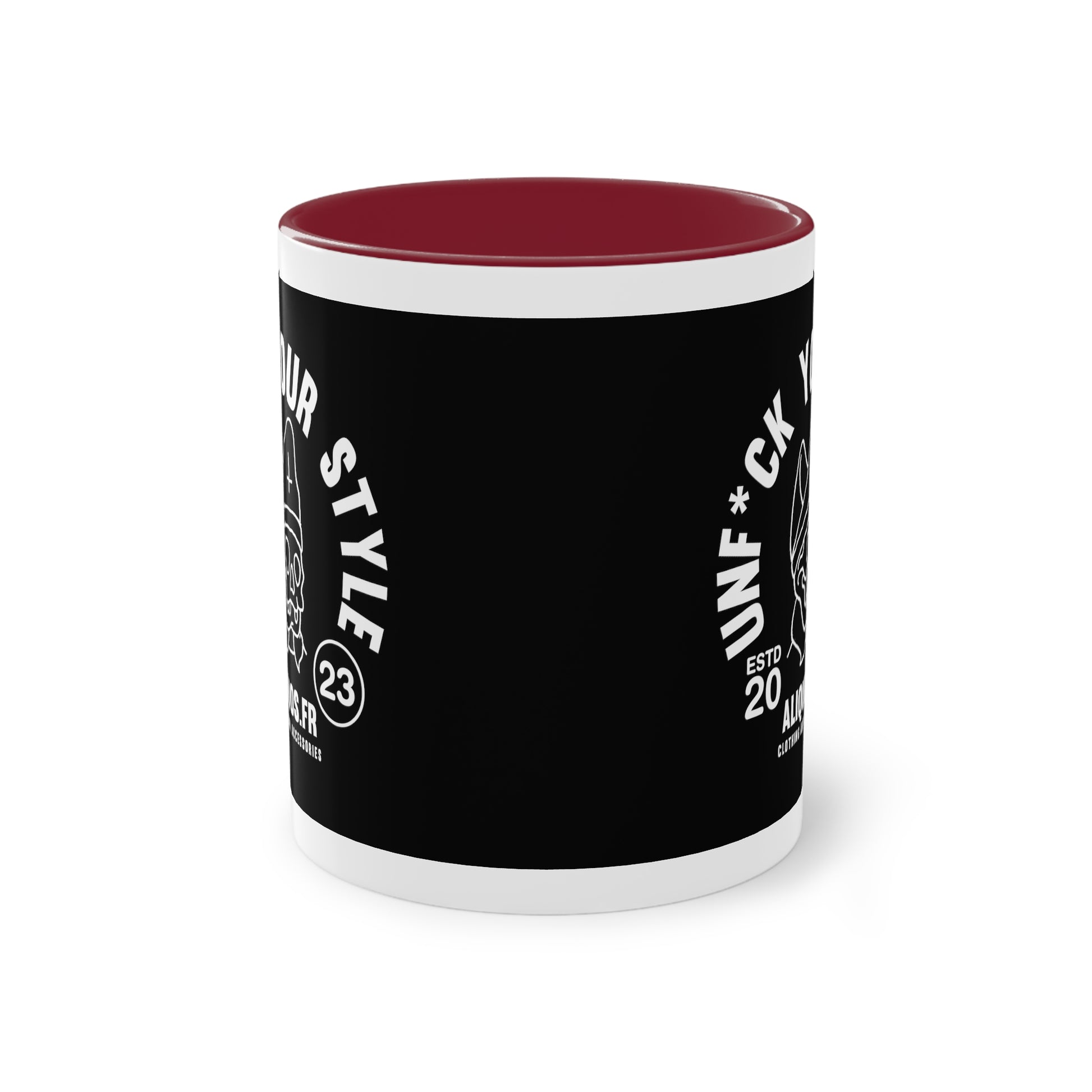 Evil Bishop Two-Tone Coffee Mug, 11oz - ALIQUOS