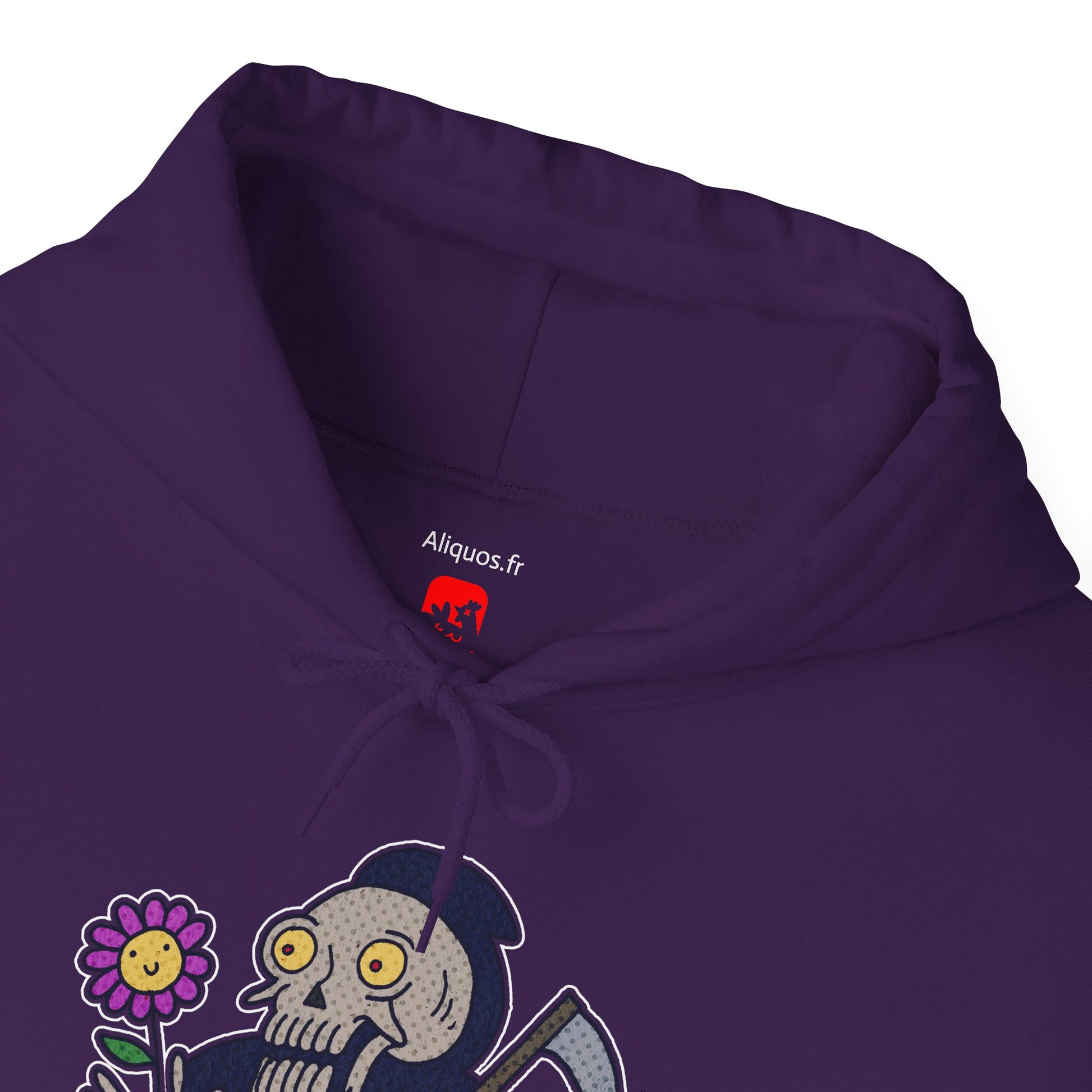 Unisex Hooded Sweatshirt -  Kill 'Em With Kindness Design - ALIQUOS