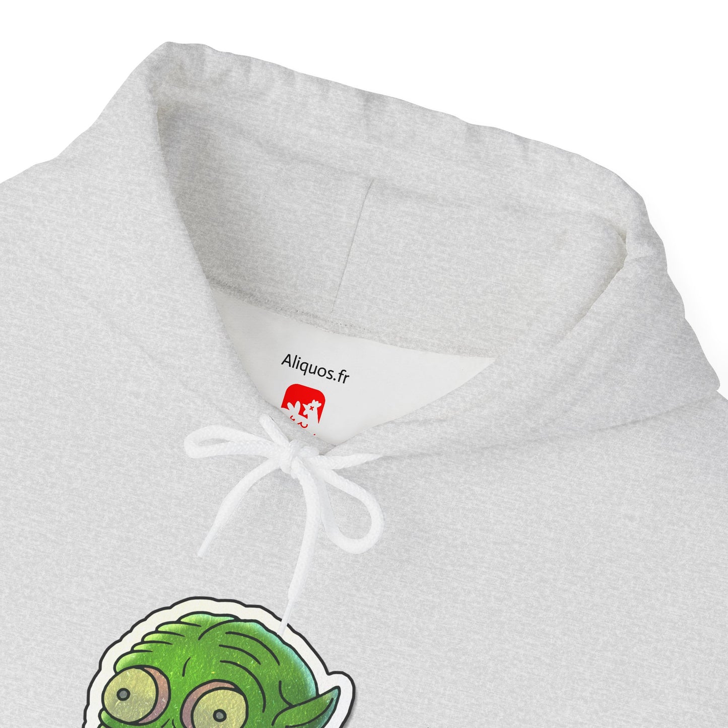 Unisex Hooded Sweatshirt - Water Monster Design - ALIQUOS