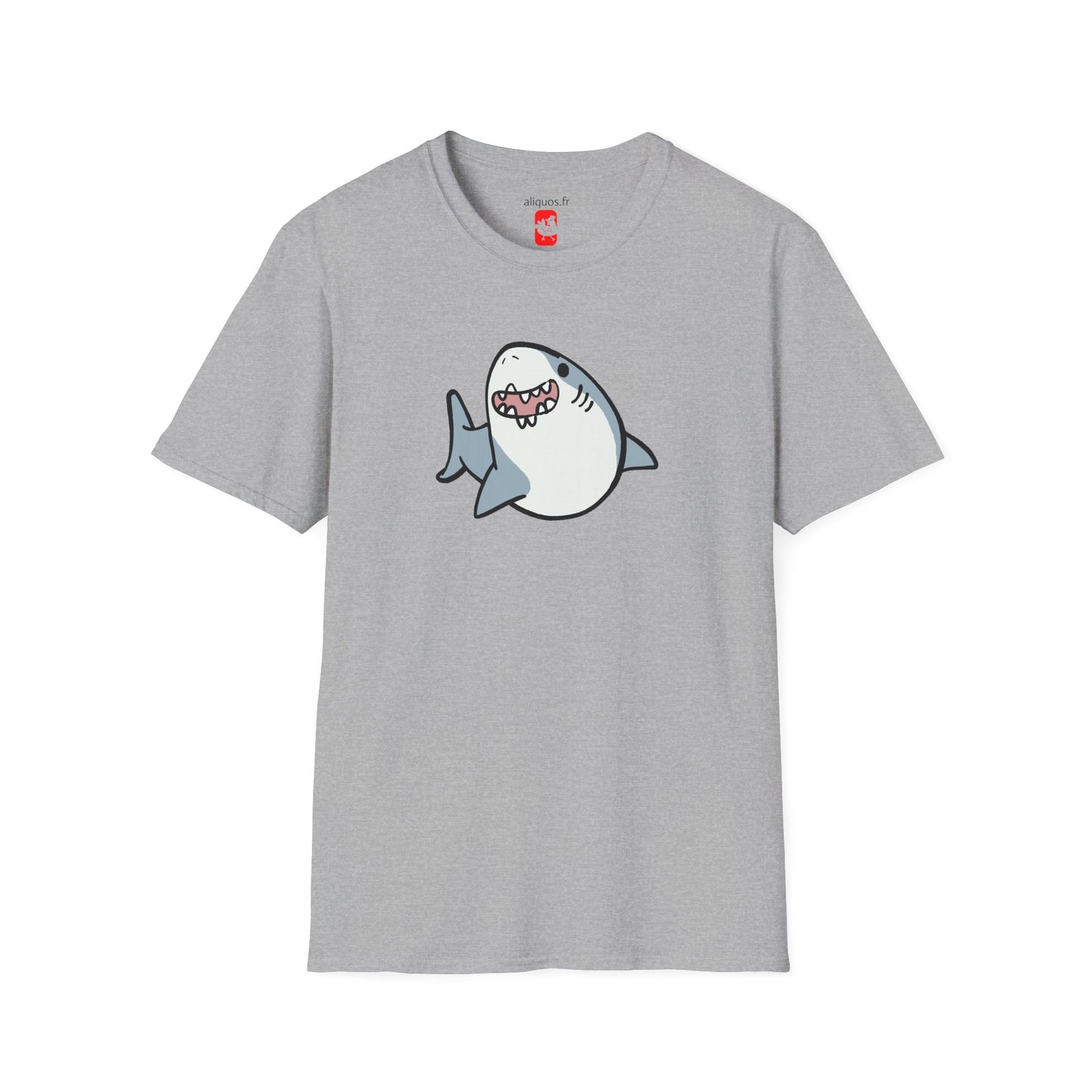 T-shirt unisexe - Requin heureux - Aliquos 