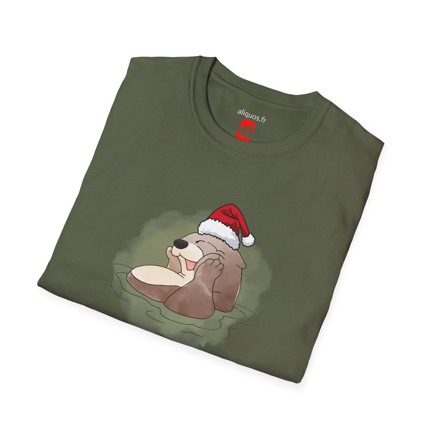 Unisex T-Shirt - Christmas Otter 7