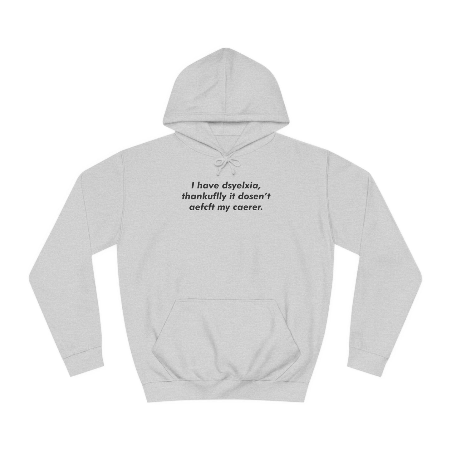 Unisex College Hoodie Dsylexia - ALIQUOS