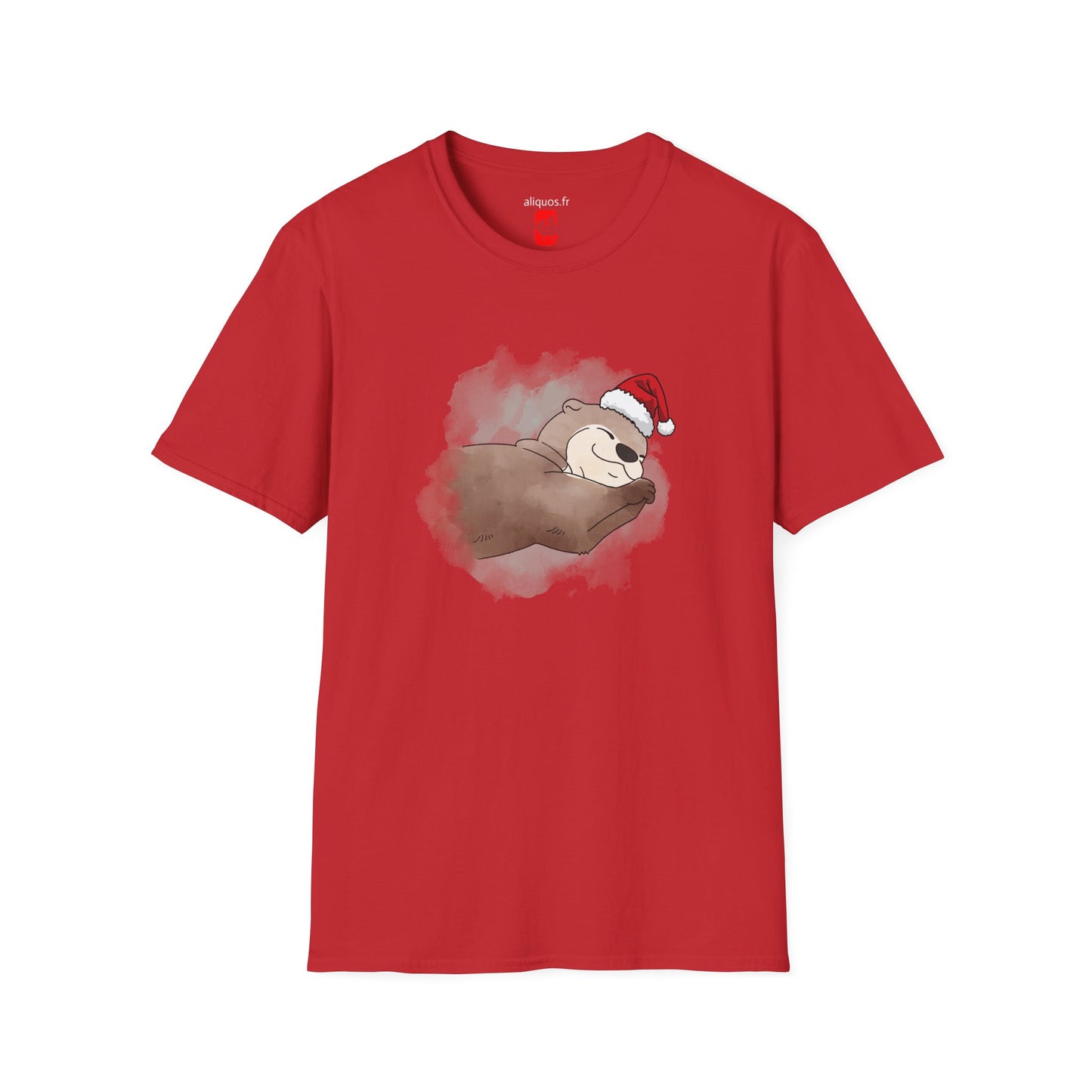 Unisex T-Shirt - Christmas Otter 18