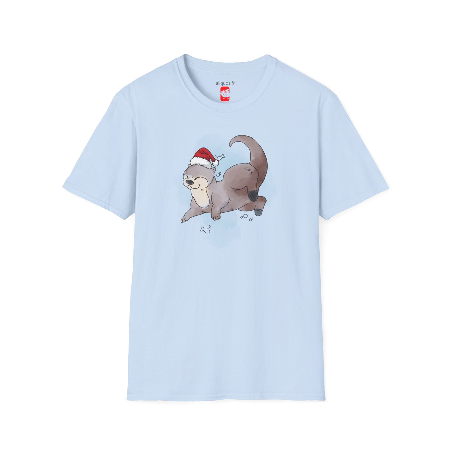 Unisex T-Shirt - Christmas Otter 1