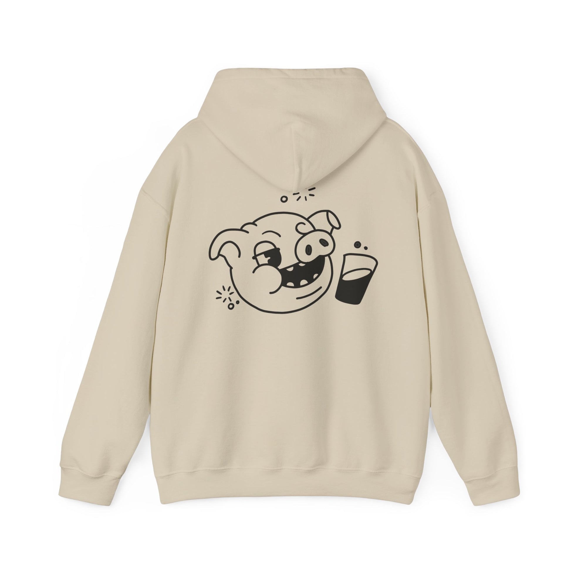 Drunken Piggy Unisex Hooded Sweatshirt - ALIQUOS