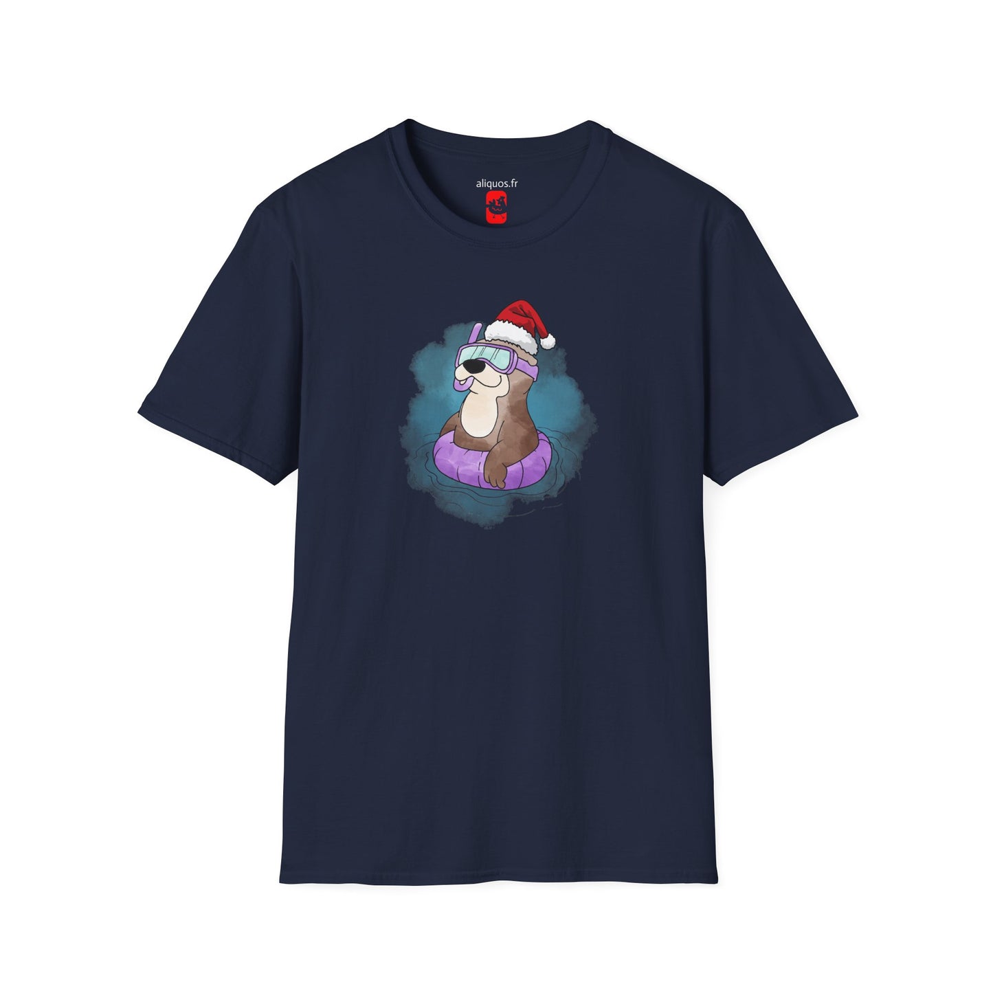 Unisex T-Shirt - Christmas Otter 4