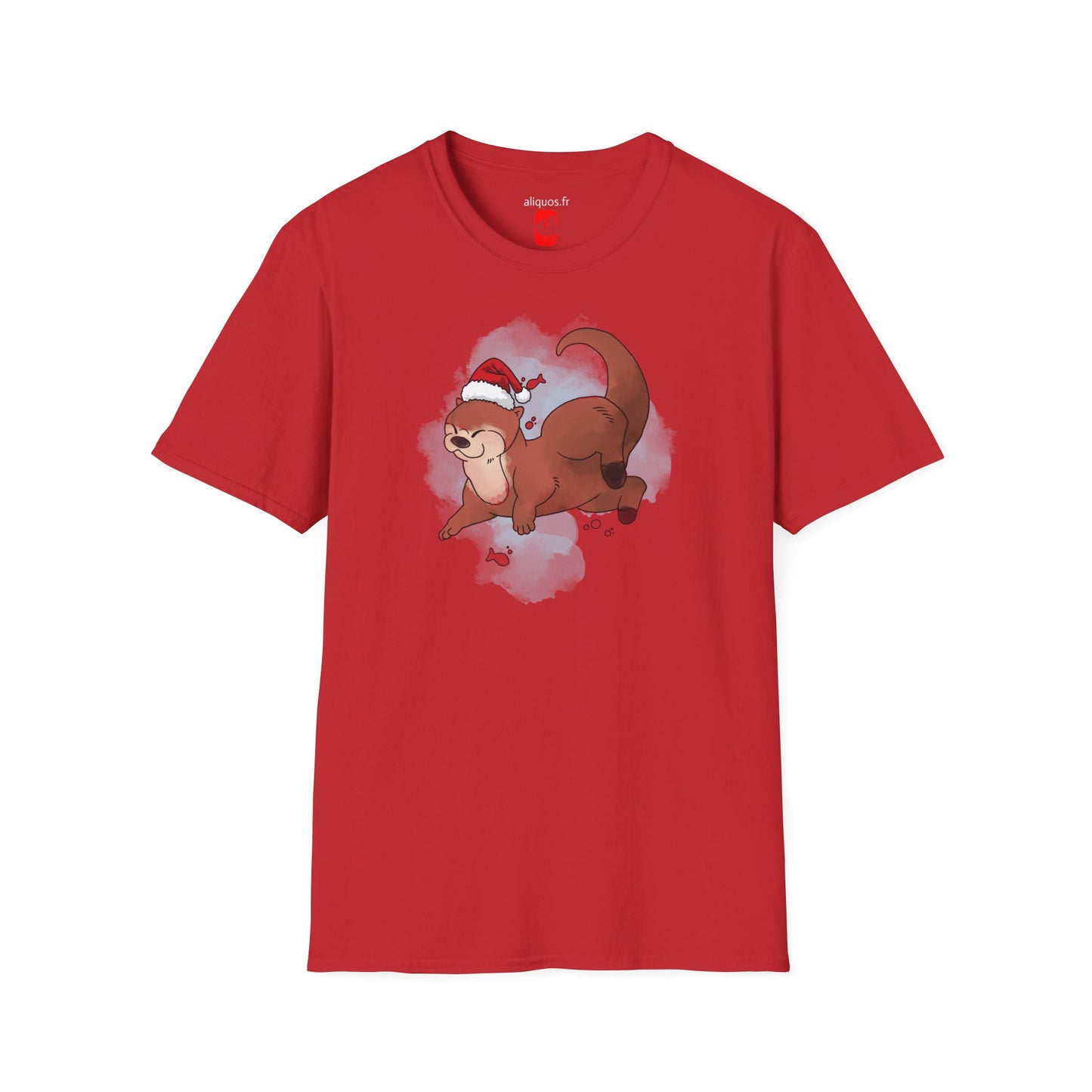 Unisex T-Shirt - Christmas Otter 1