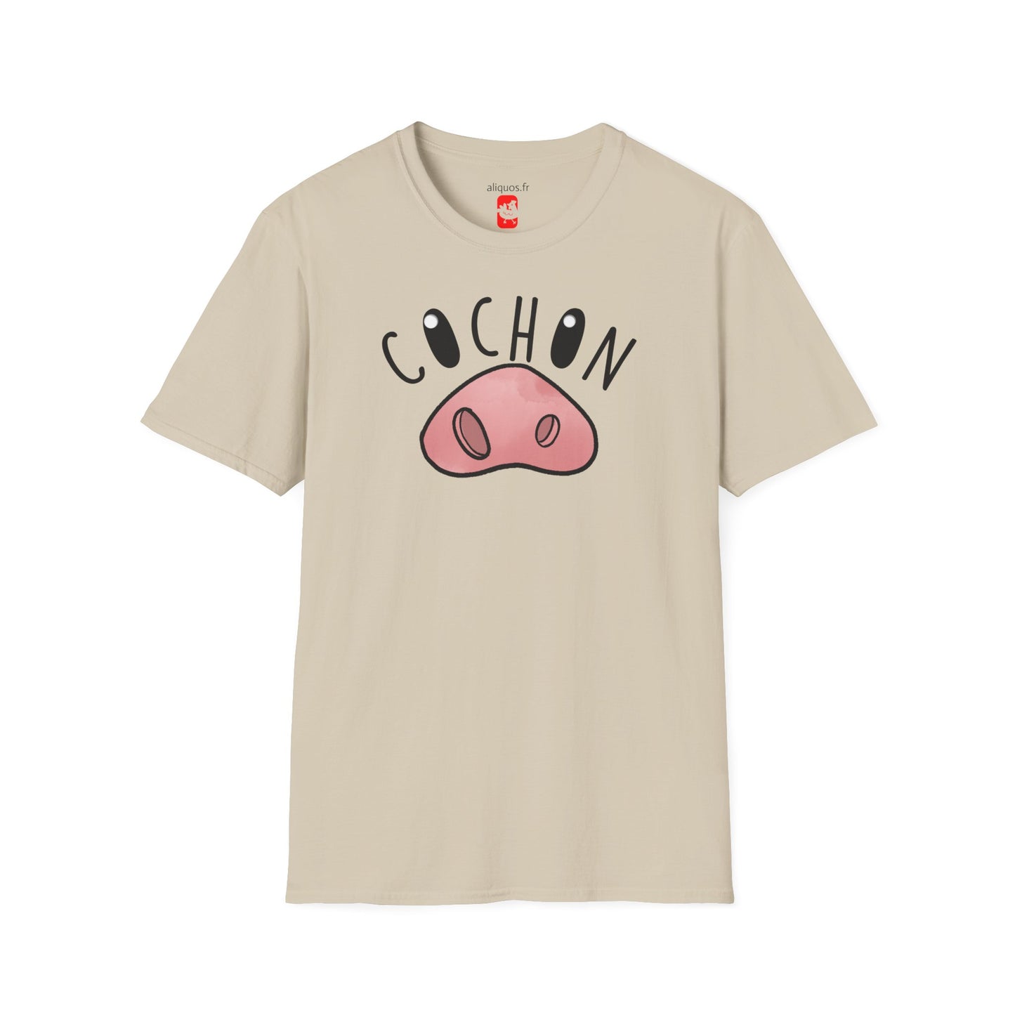 Unisex T-Shirt - Cochon -  Aliquos