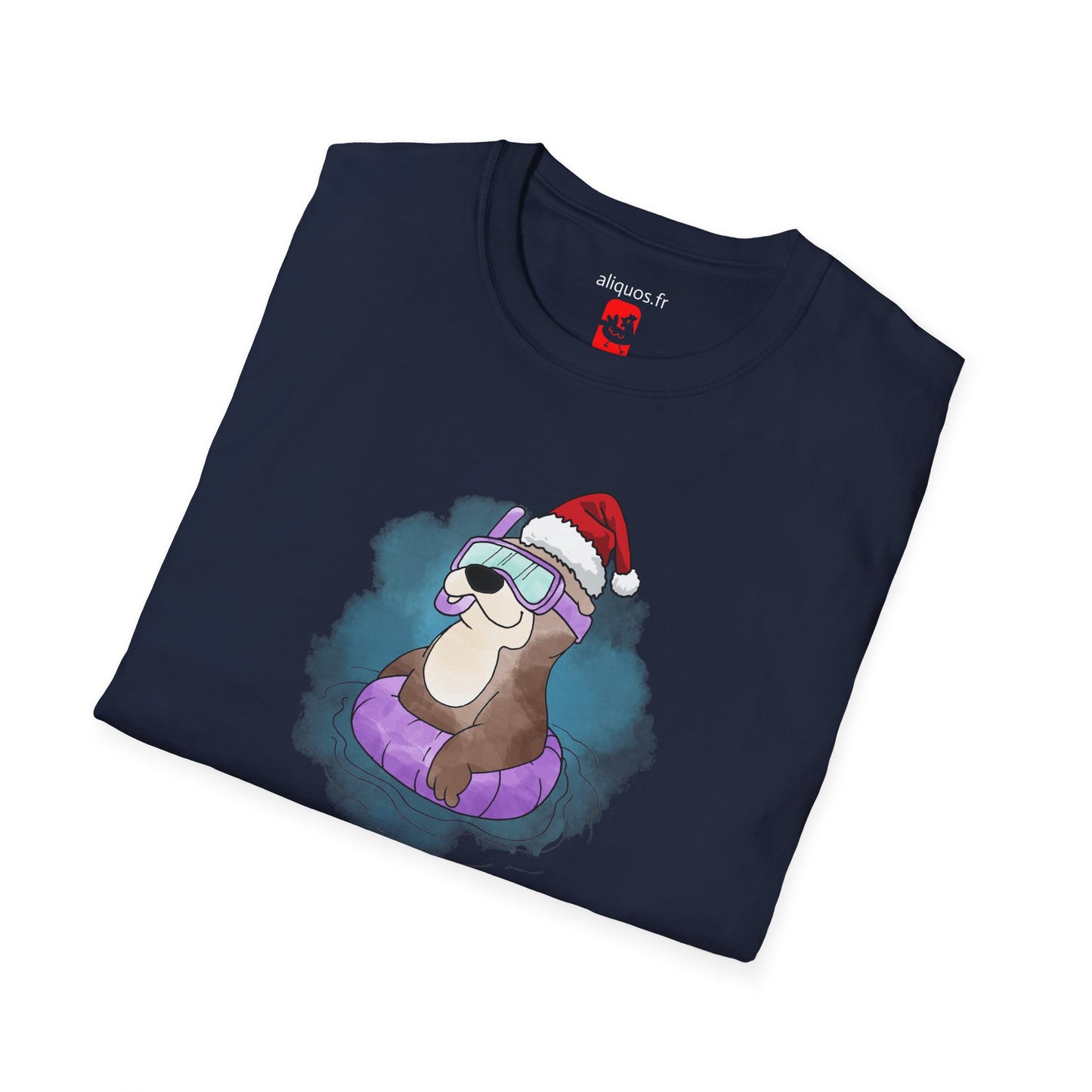 Unisex T-Shirt - Christmas Otter 4