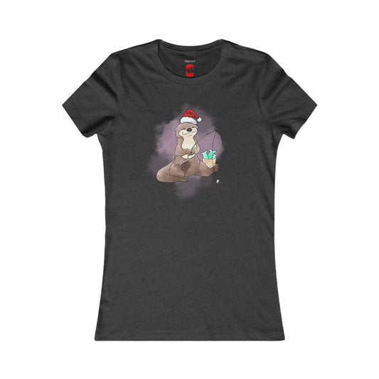 Damen T-Shirt - Weihnachtsotter 6 