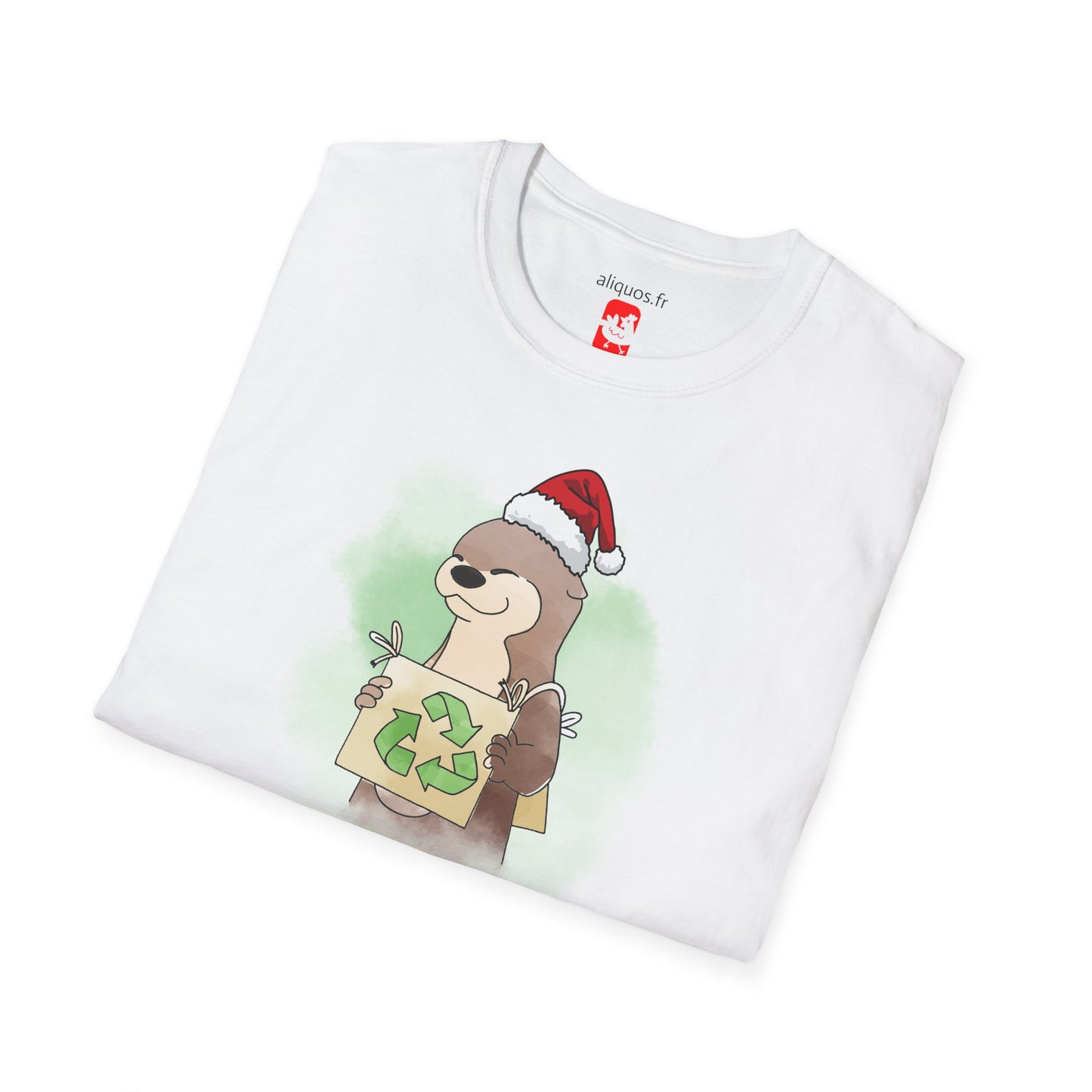 Unisex T-Shirt - Christmas Otter 5