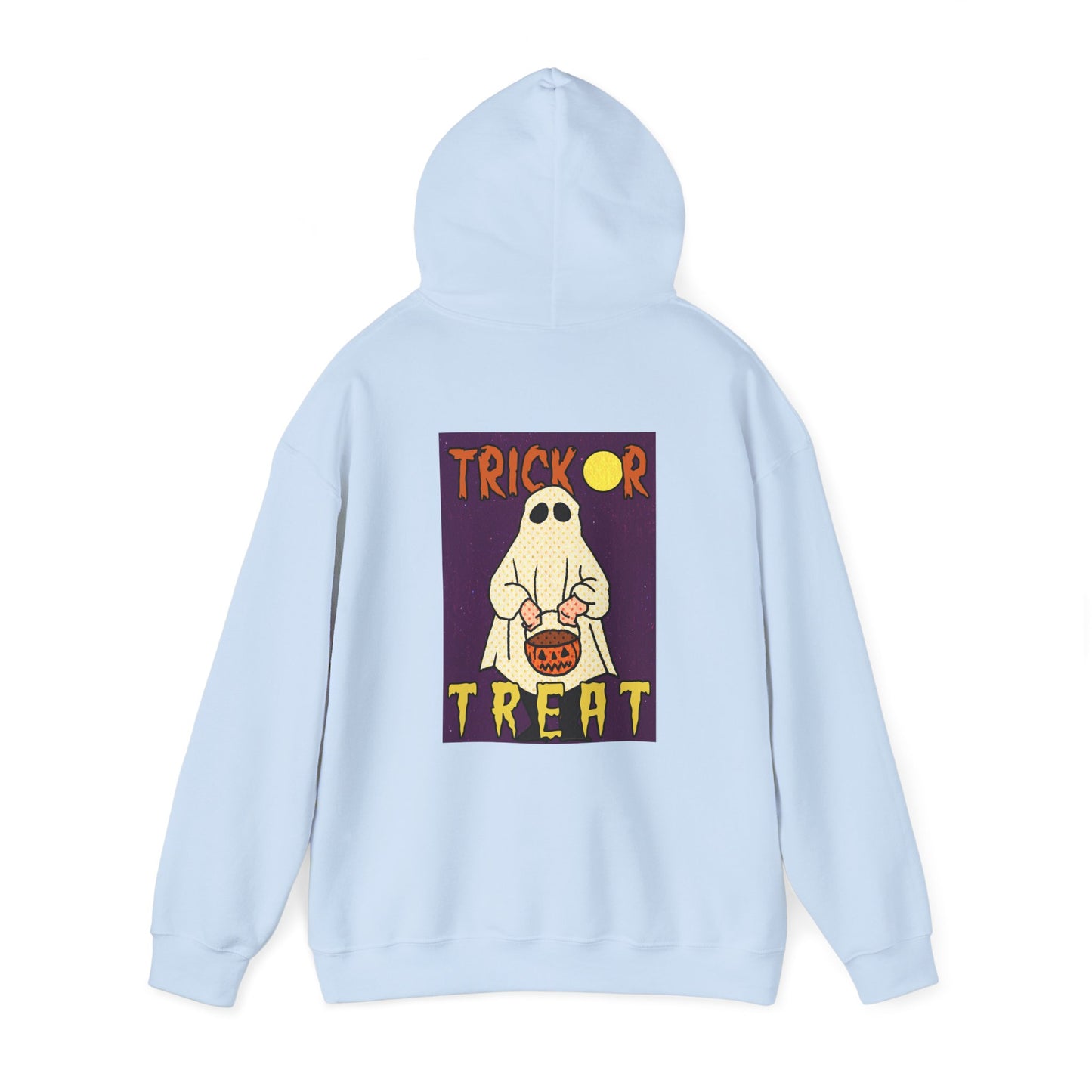 Sweat à capuche unisexe - Motif « Trick or Treat Ghost » 