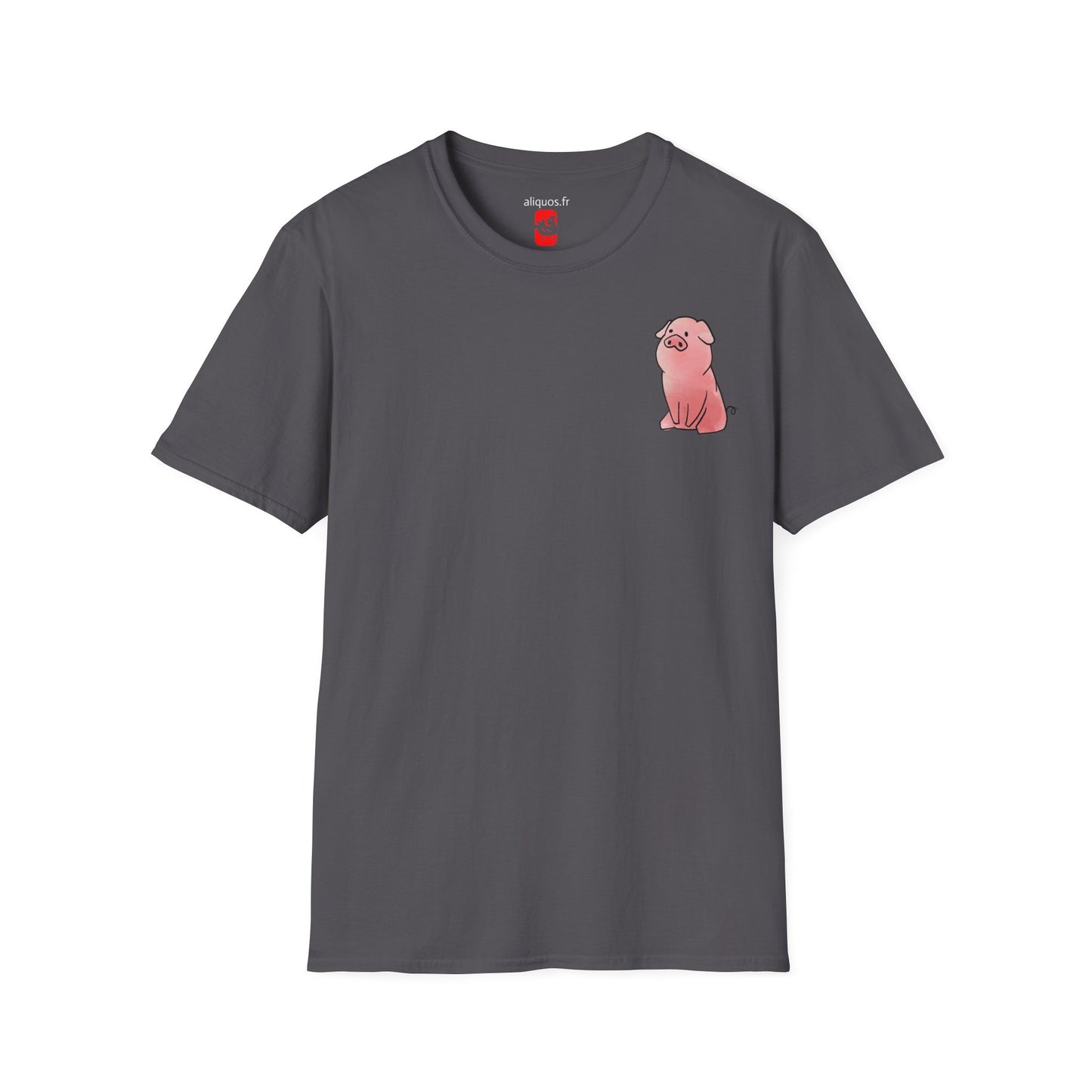 Unisex T-Shirt - Sitting Piggy -  Aliquos