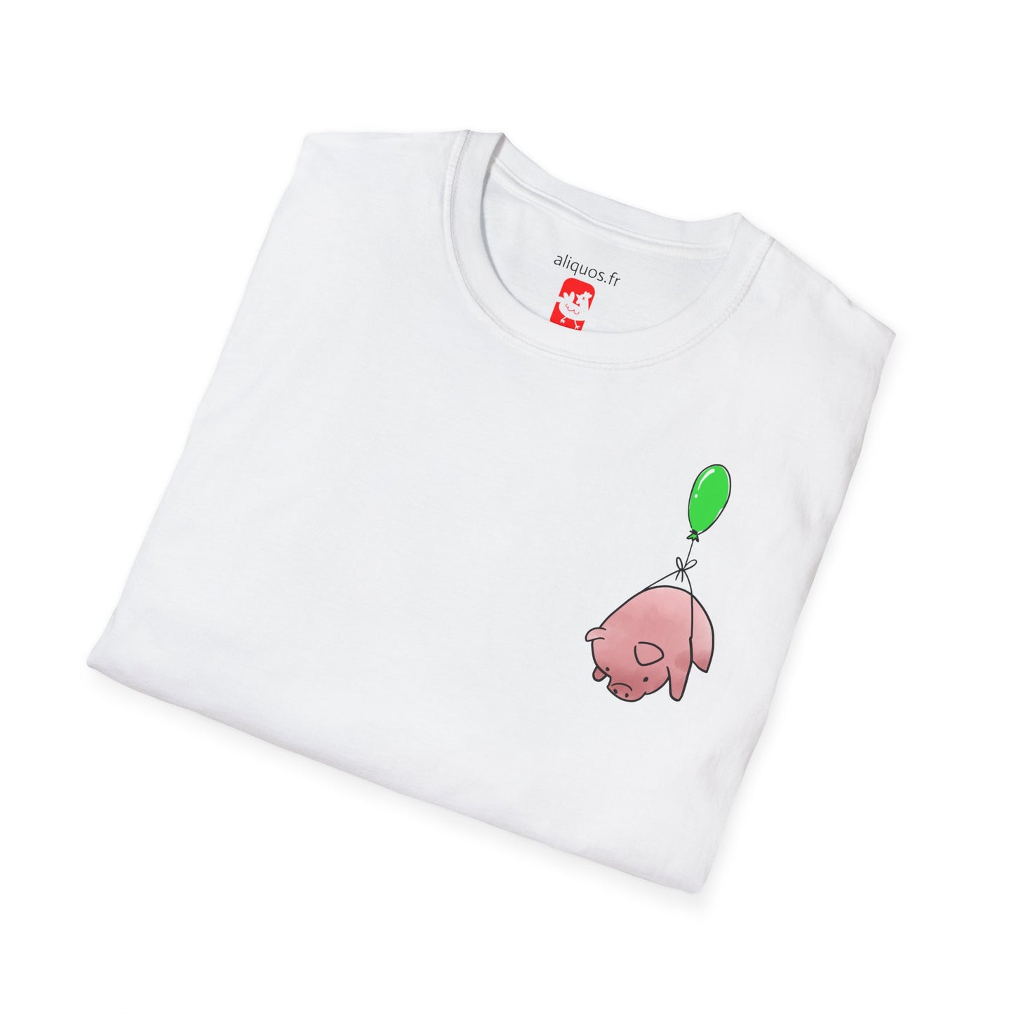 Unisex T-Shirt - Floaty Piggy -  Aliquos