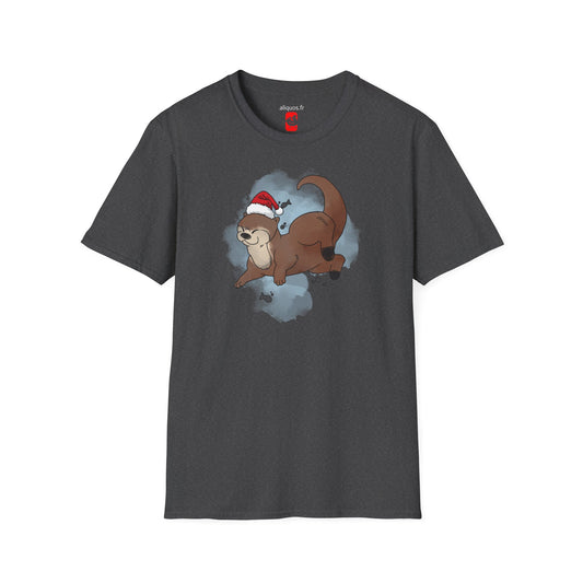 Unisex T-Shirt - Christmas Otter 1