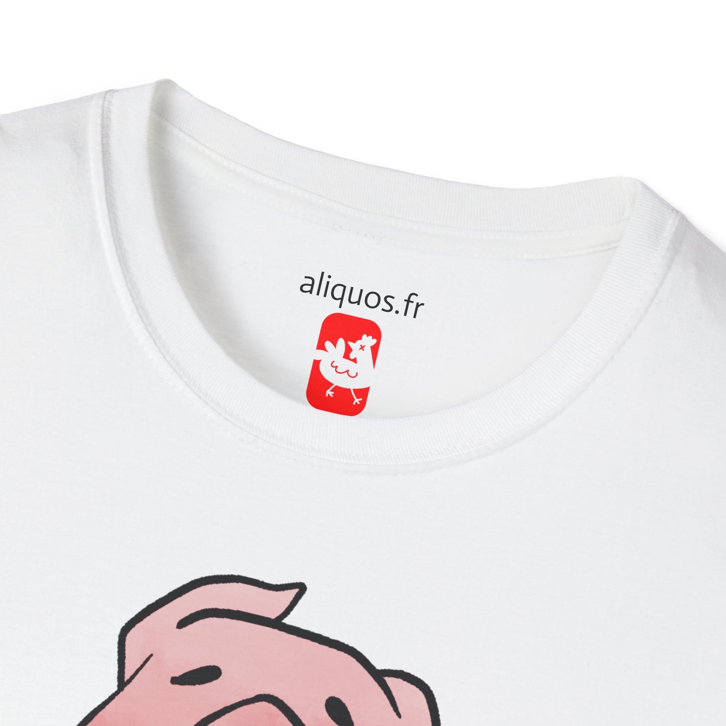 Unisex T-Shirt - Licky Piggy -  Aliquos