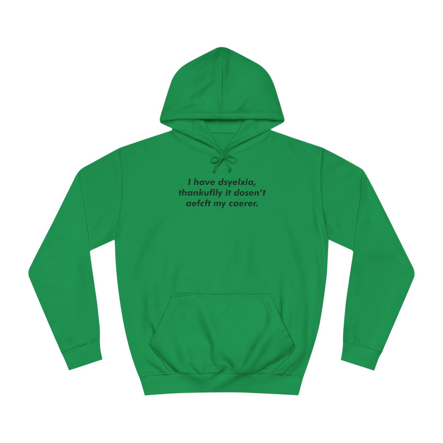 Unisex College Hoodie Dsylexia - ALIQUOS