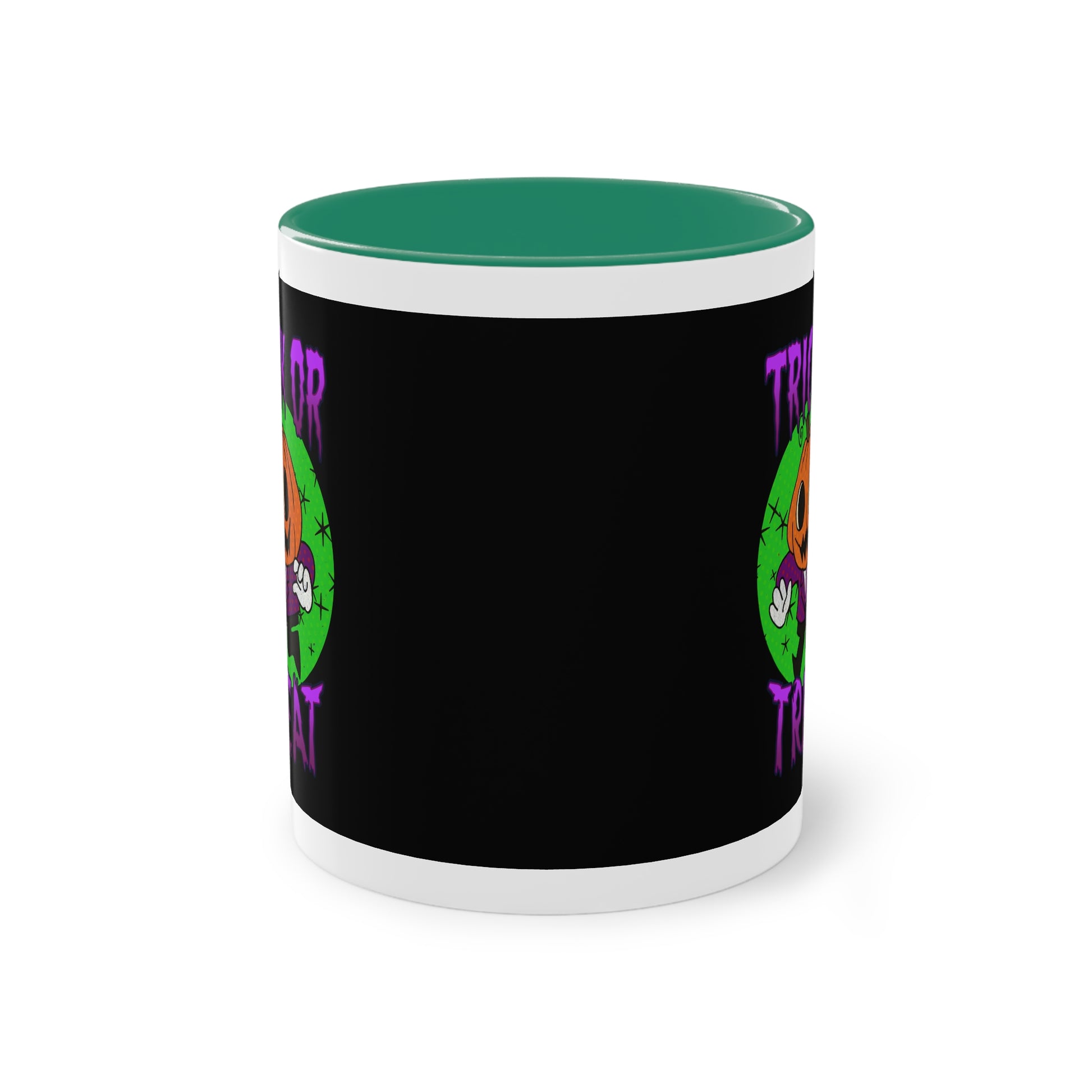 Two Tone Mug - Halloween Jack O' Lantern - ALIQUOS