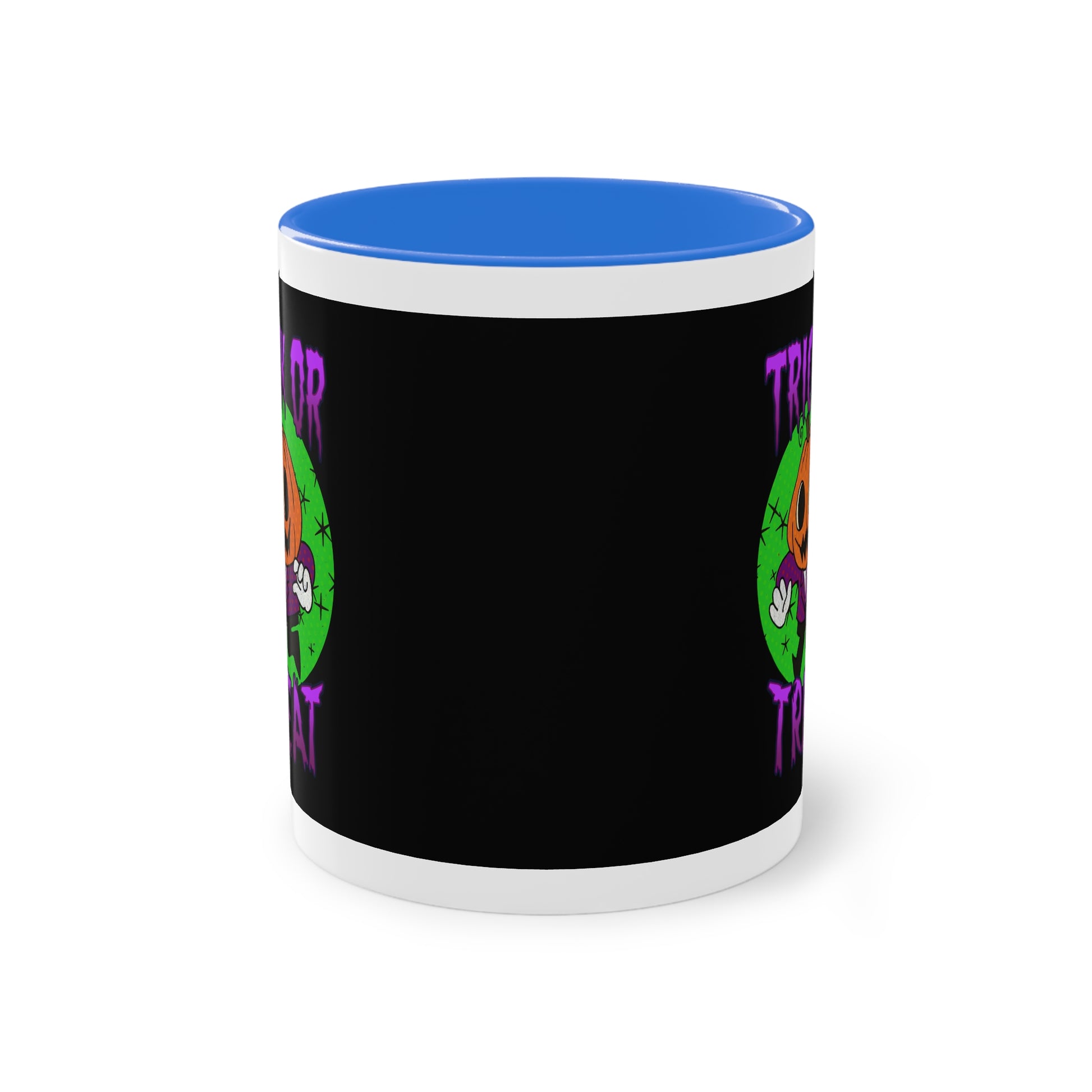 Two Tone Mug - Halloween Jack O' Lantern - ALIQUOS