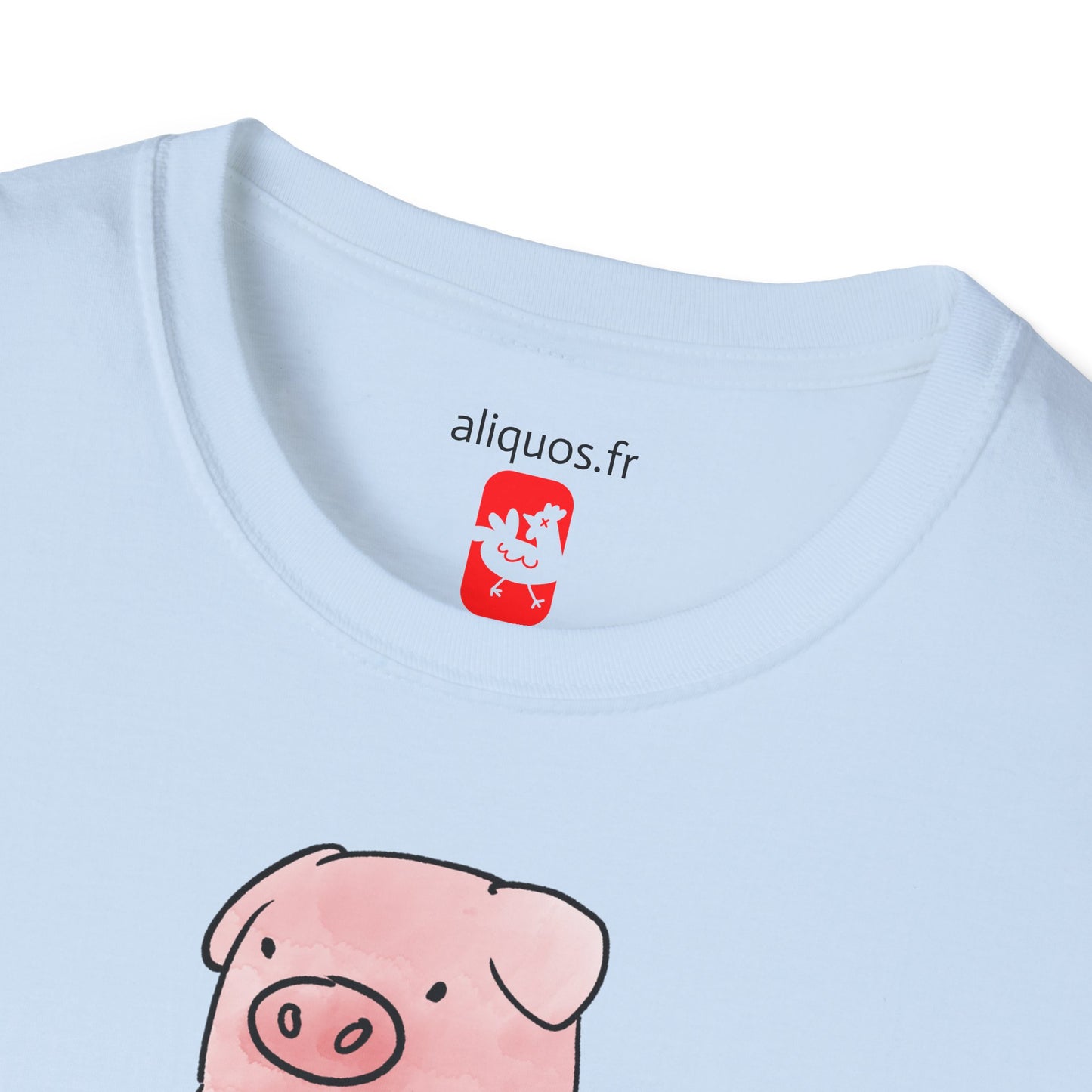 Unisex T-Shirt - Lonely Piggy -  Aliquos