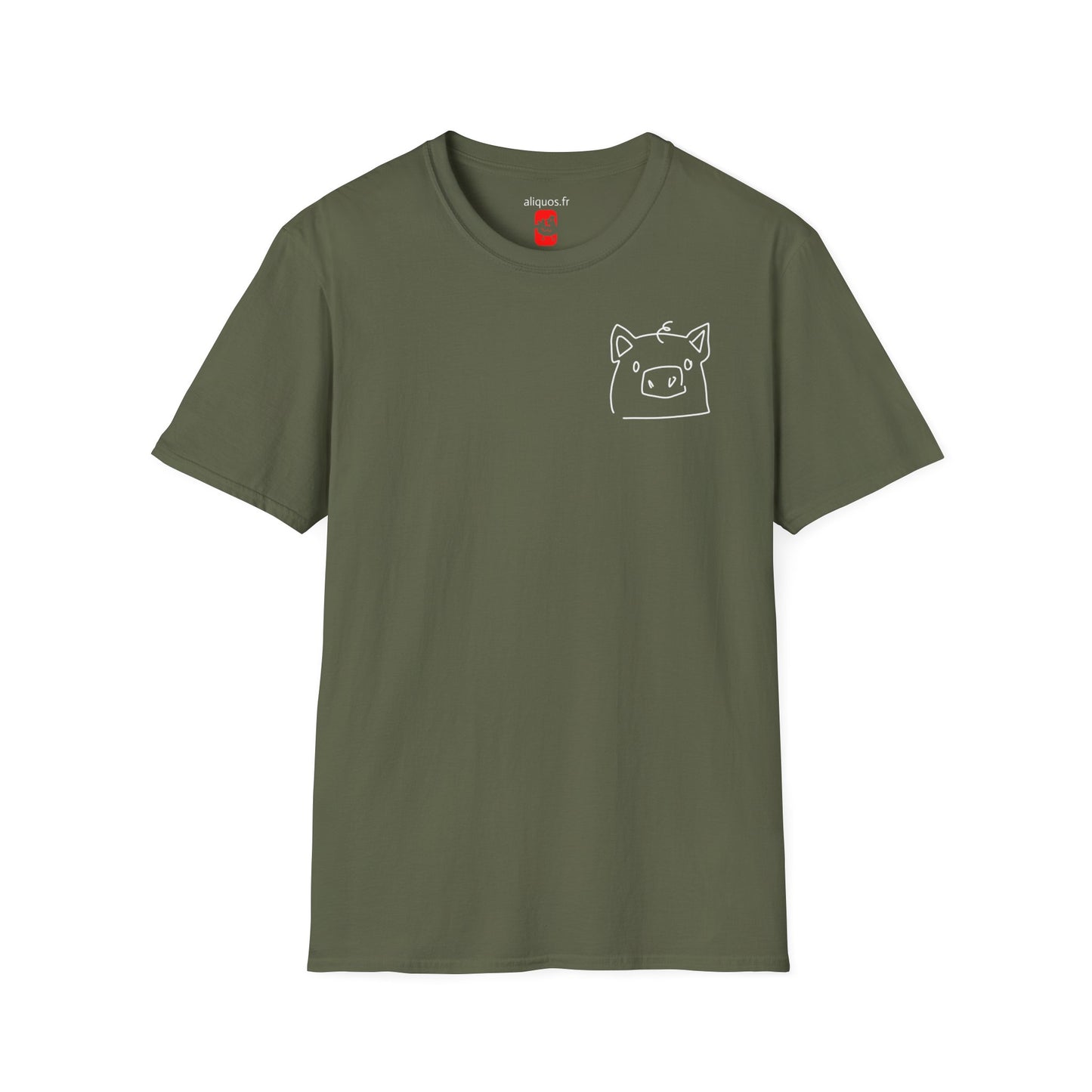 Piggy Face Unisex Tee - ALIQUOS