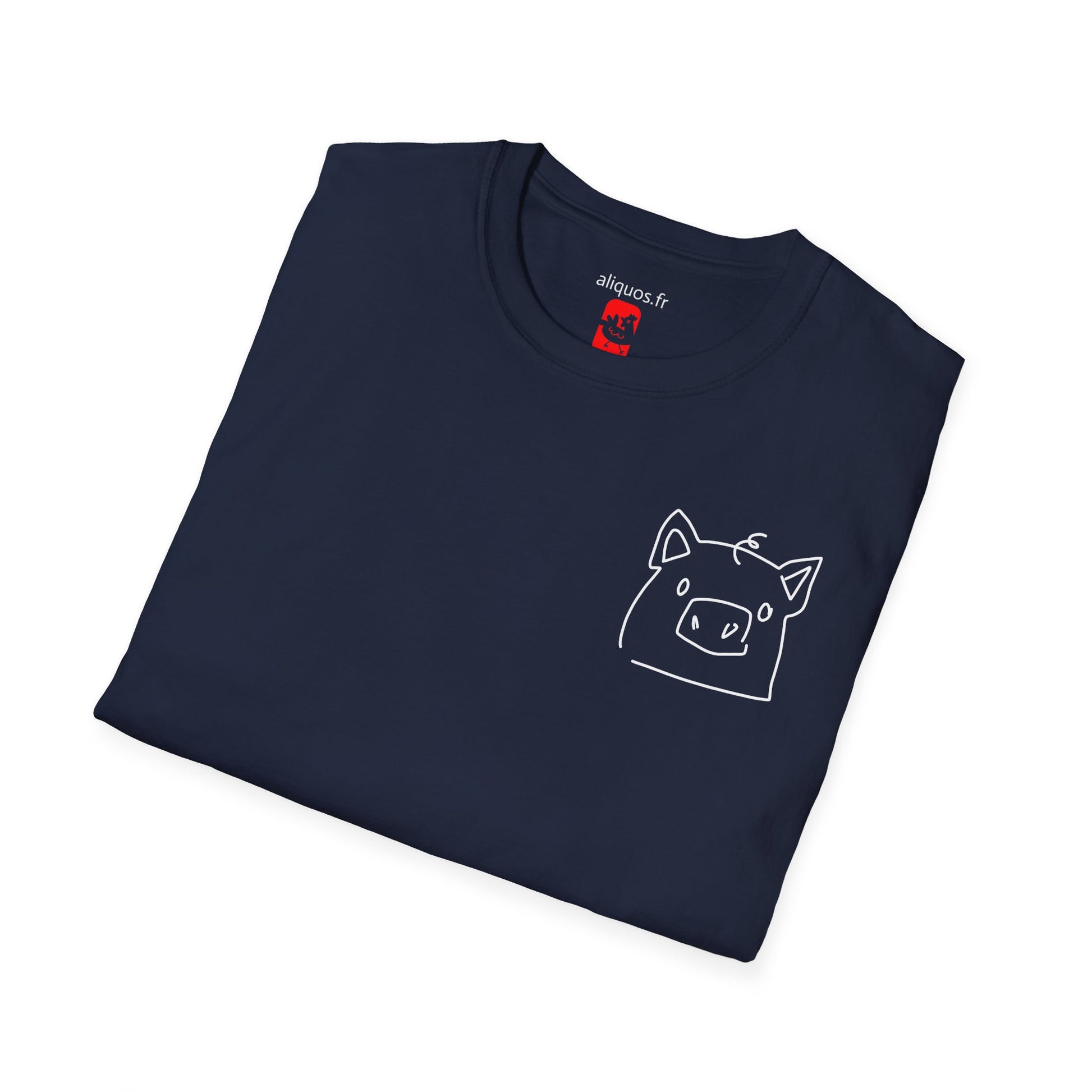 Piggy Face Unisex Tee - ALIQUOS
