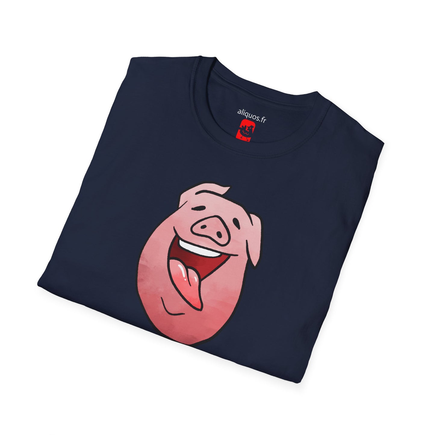 Unisex T-Shirt - Licky Piggy -  Aliquos