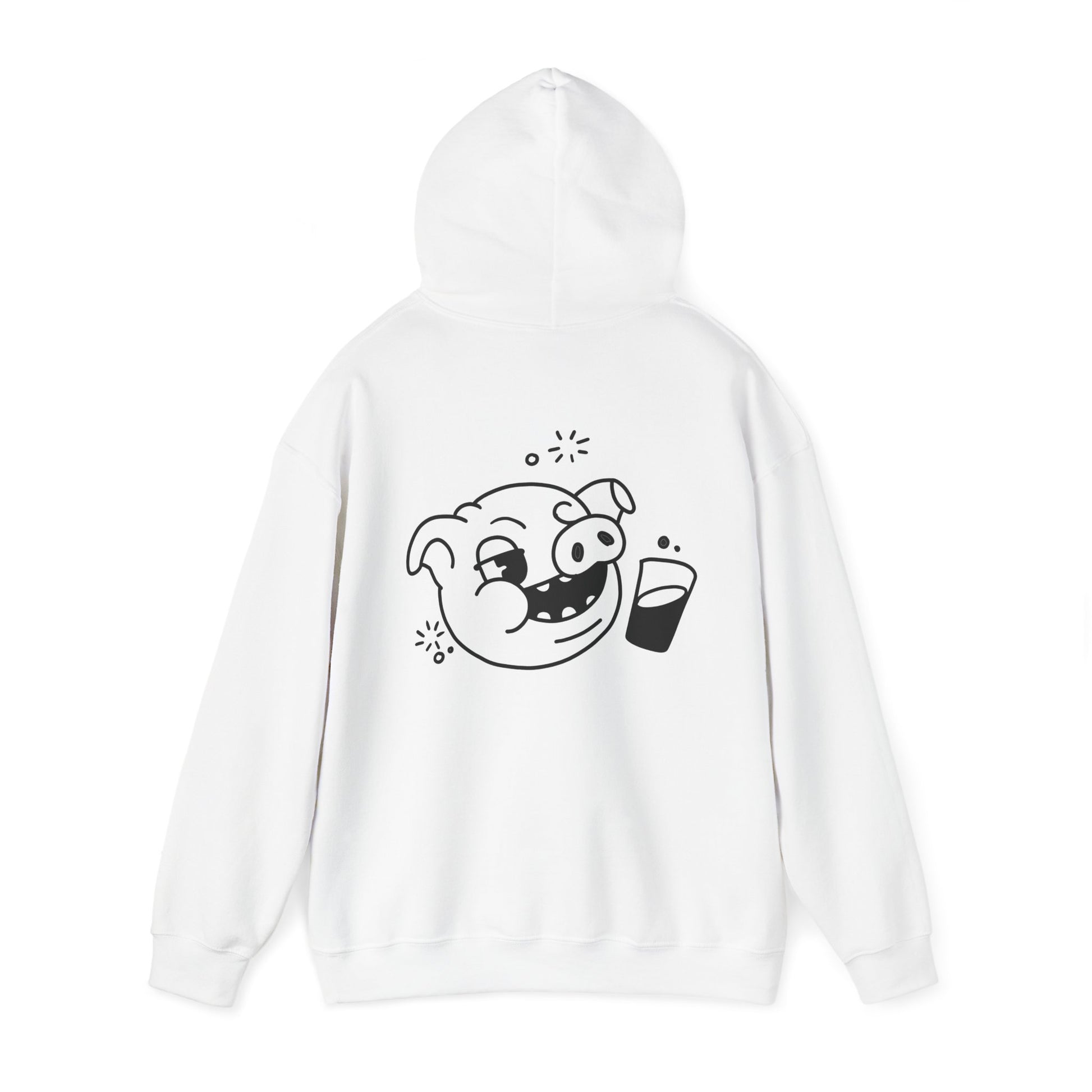 Drunken Piggy Unisex Hooded Sweatshirt - ALIQUOS