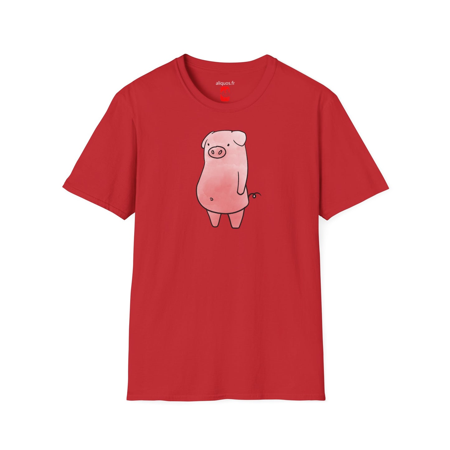 Unisex T-Shirt - Lonely Piggy -  Aliquos