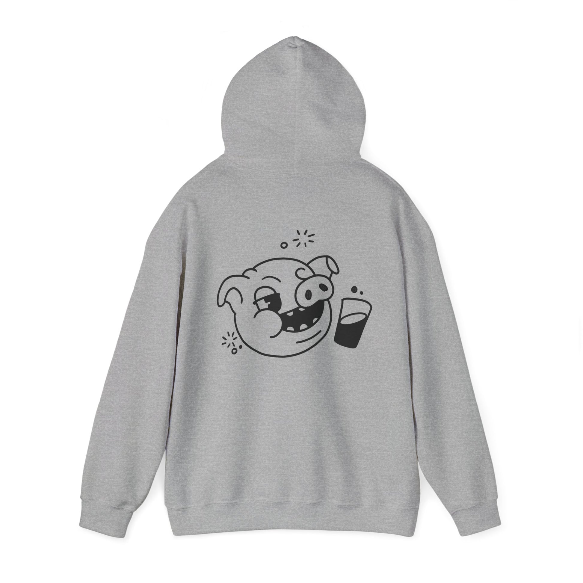 Drunken Piggy Unisex Hooded Sweatshirt - ALIQUOS