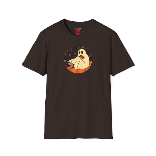 T-shirt unisexe - Motif « Moonlit Coffee » 