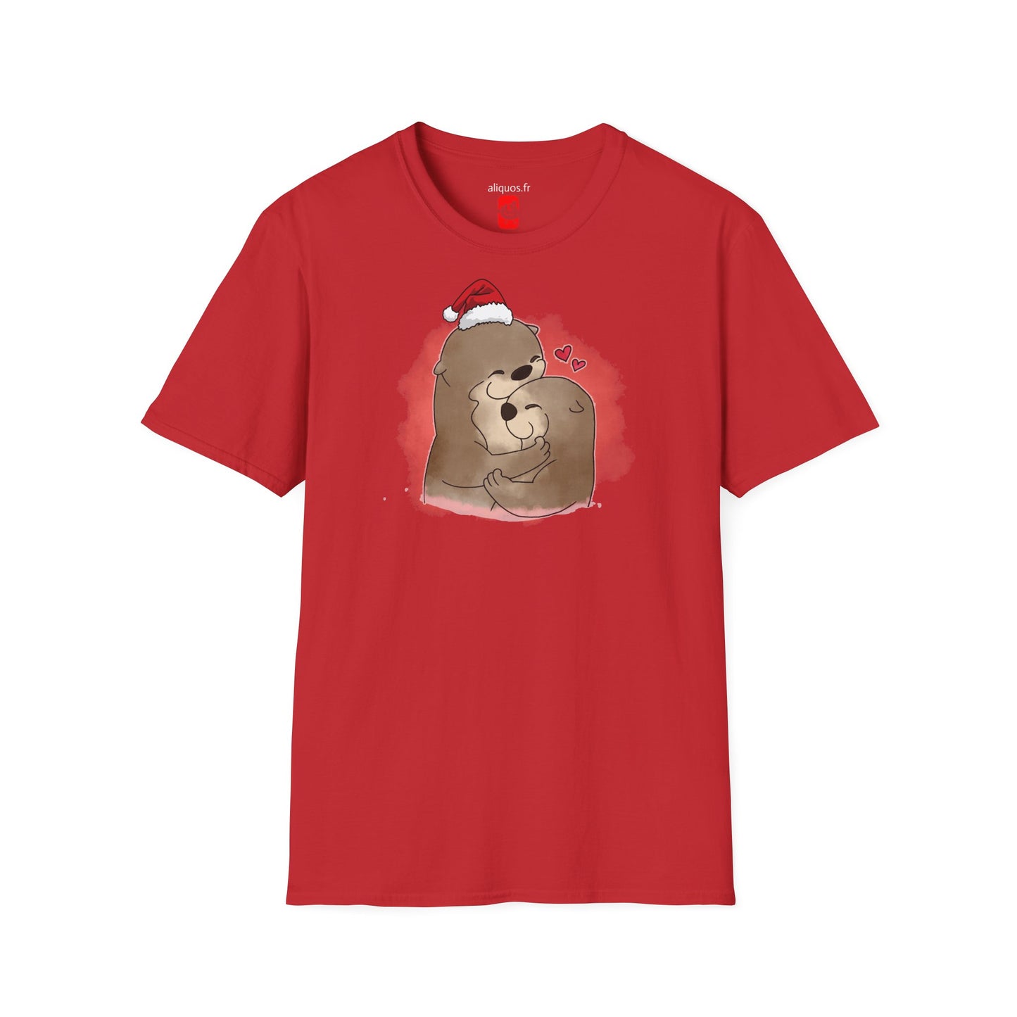 Unisex T-Shirt - Christmas Otter 11
