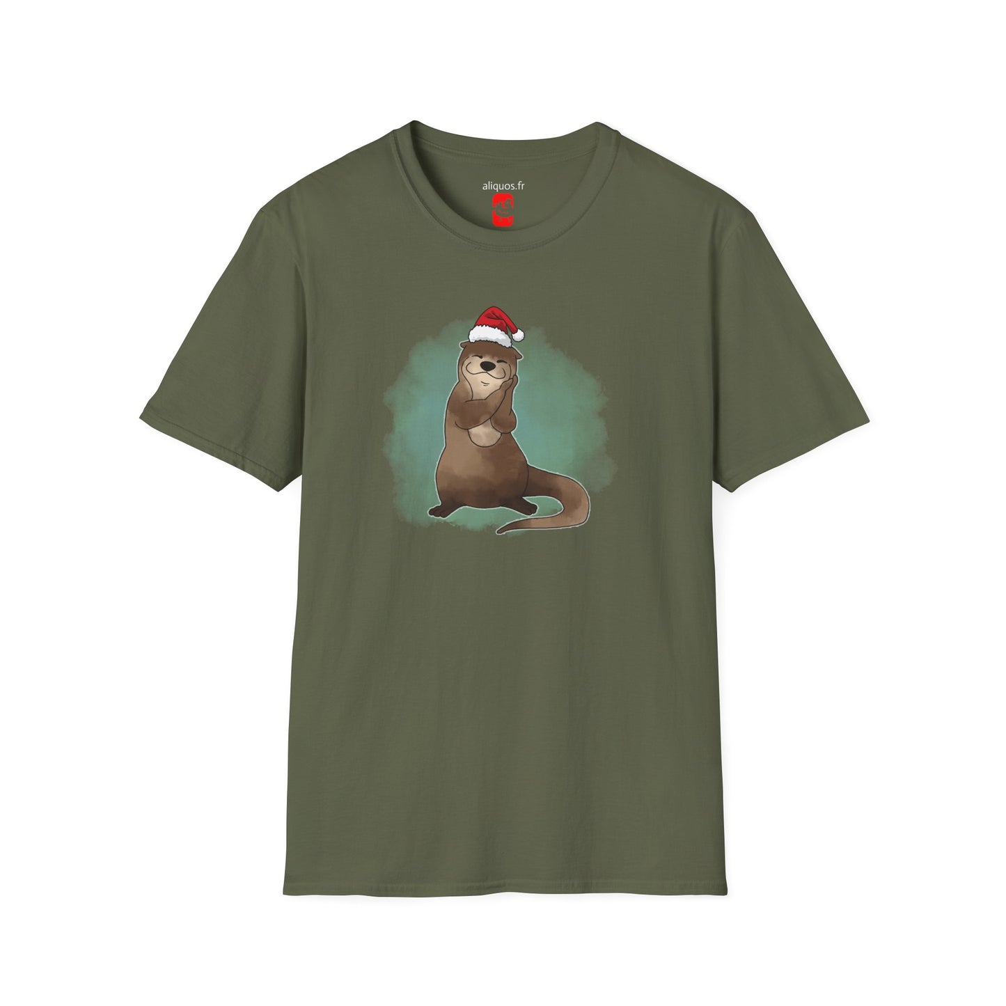 Unisex T-Shirt - Christmas Otter 13