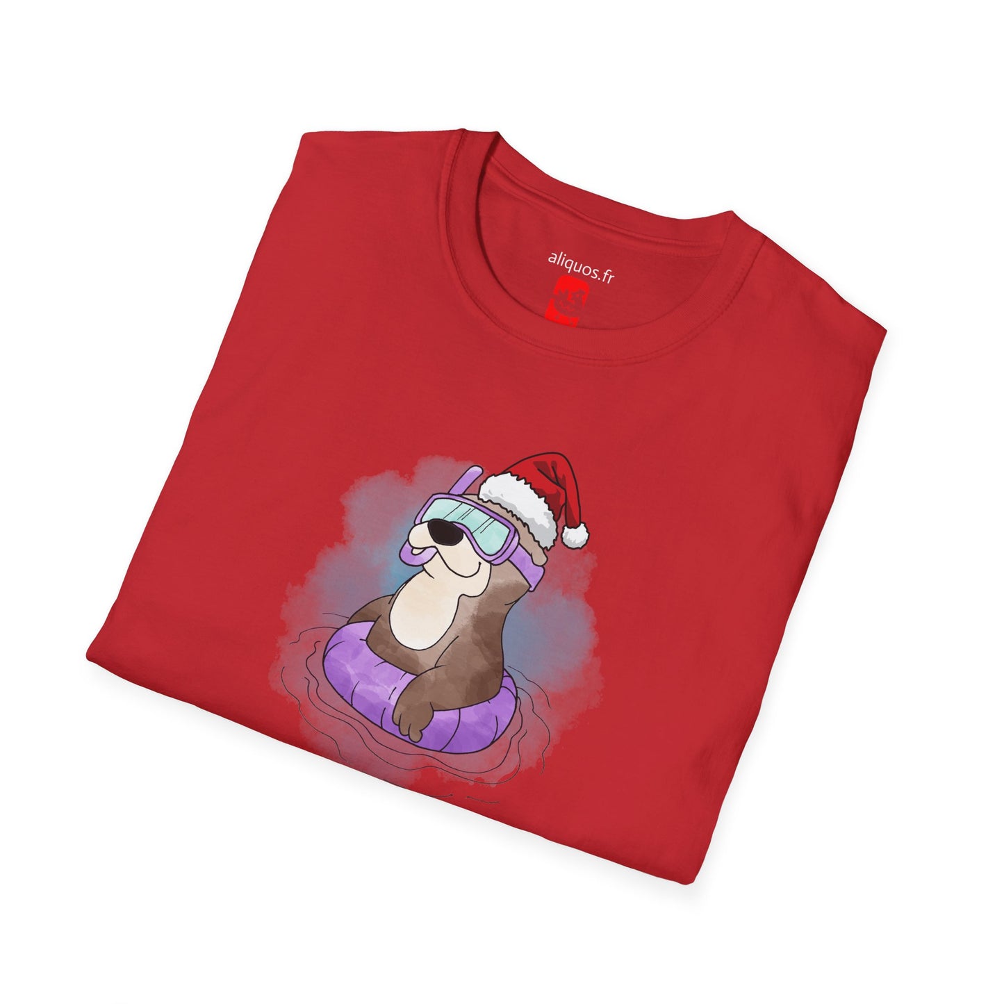 Unisex T-Shirt - Christmas Otter 4