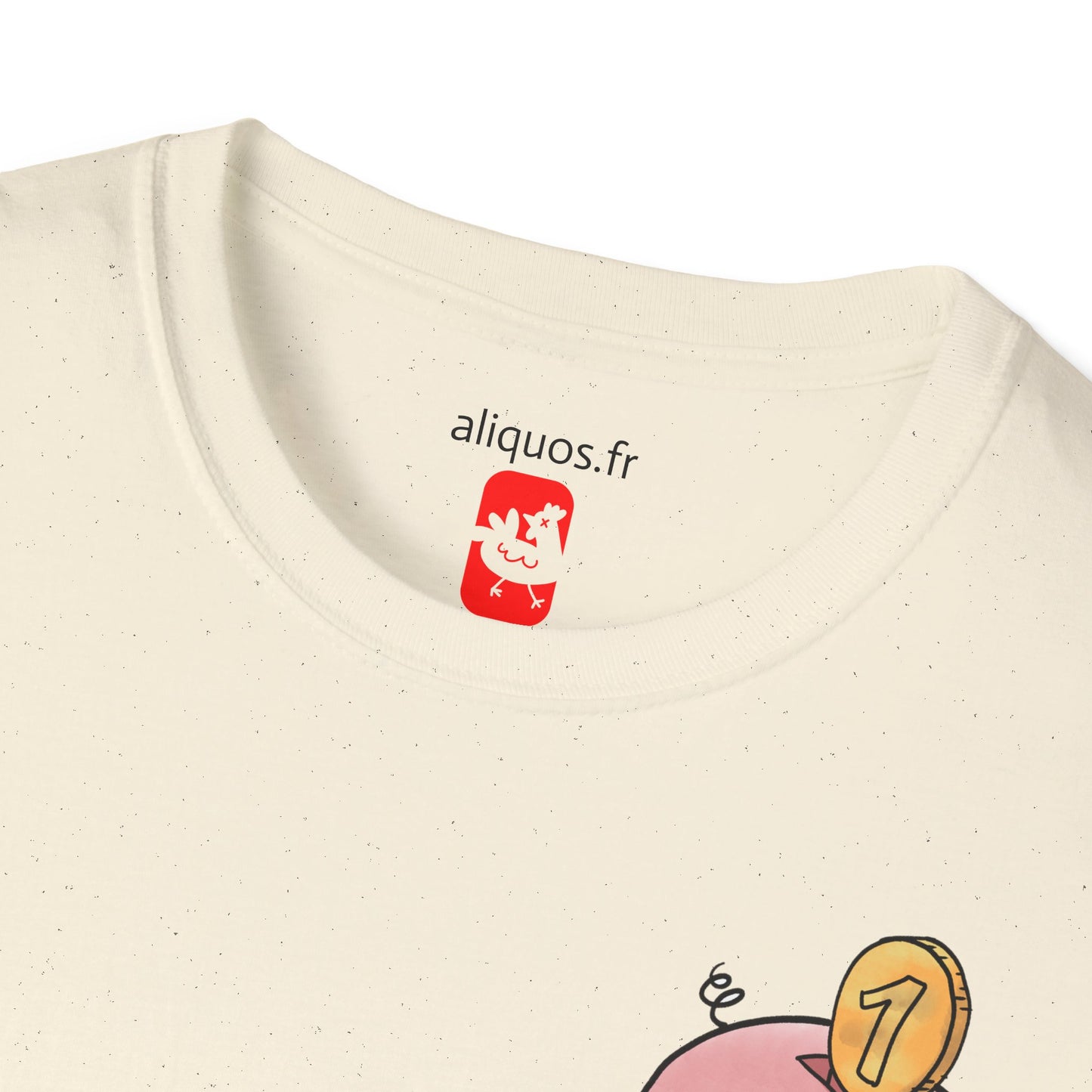 Unisex T-Shirt - Piggy Bank -  Aliquos
