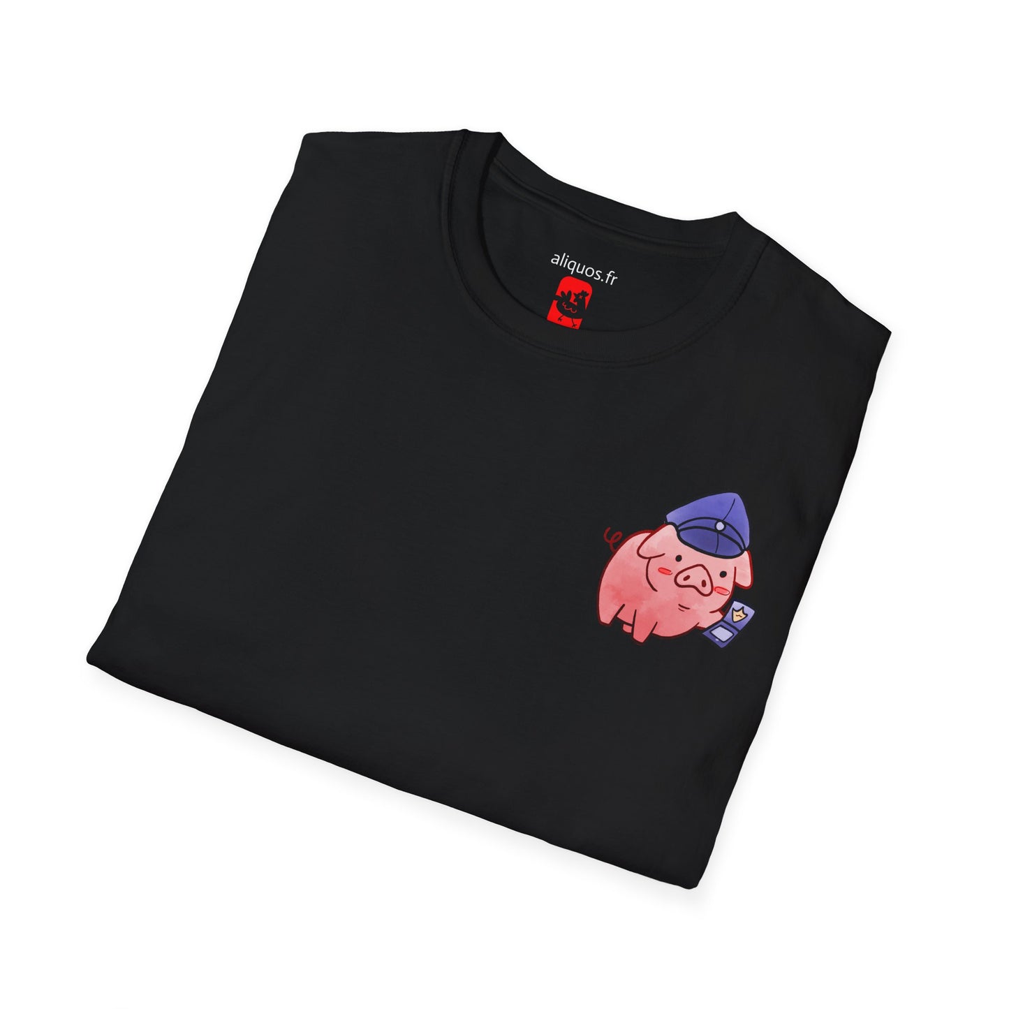 Unisex T-Shirt - Officer Piggy -  Aliquos