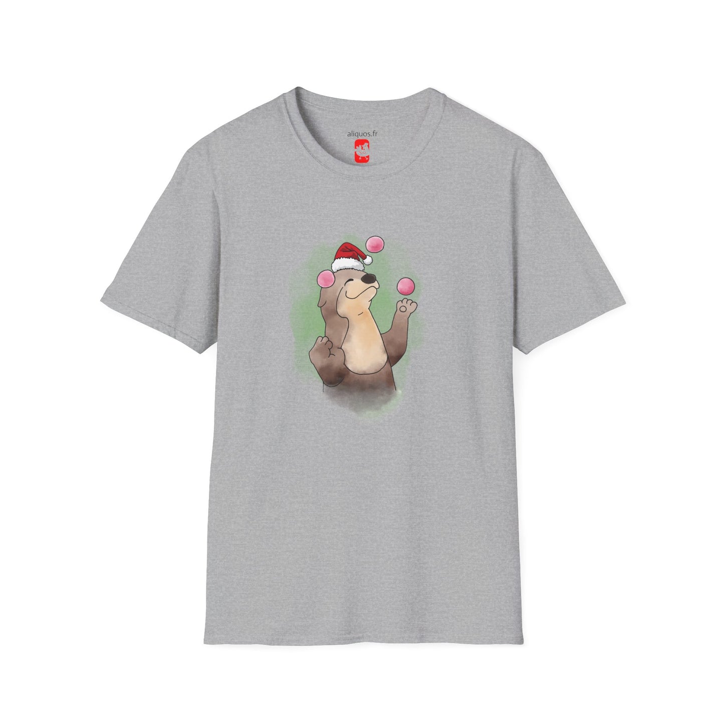 Unisex T-Shirt - Christmas Otter 10