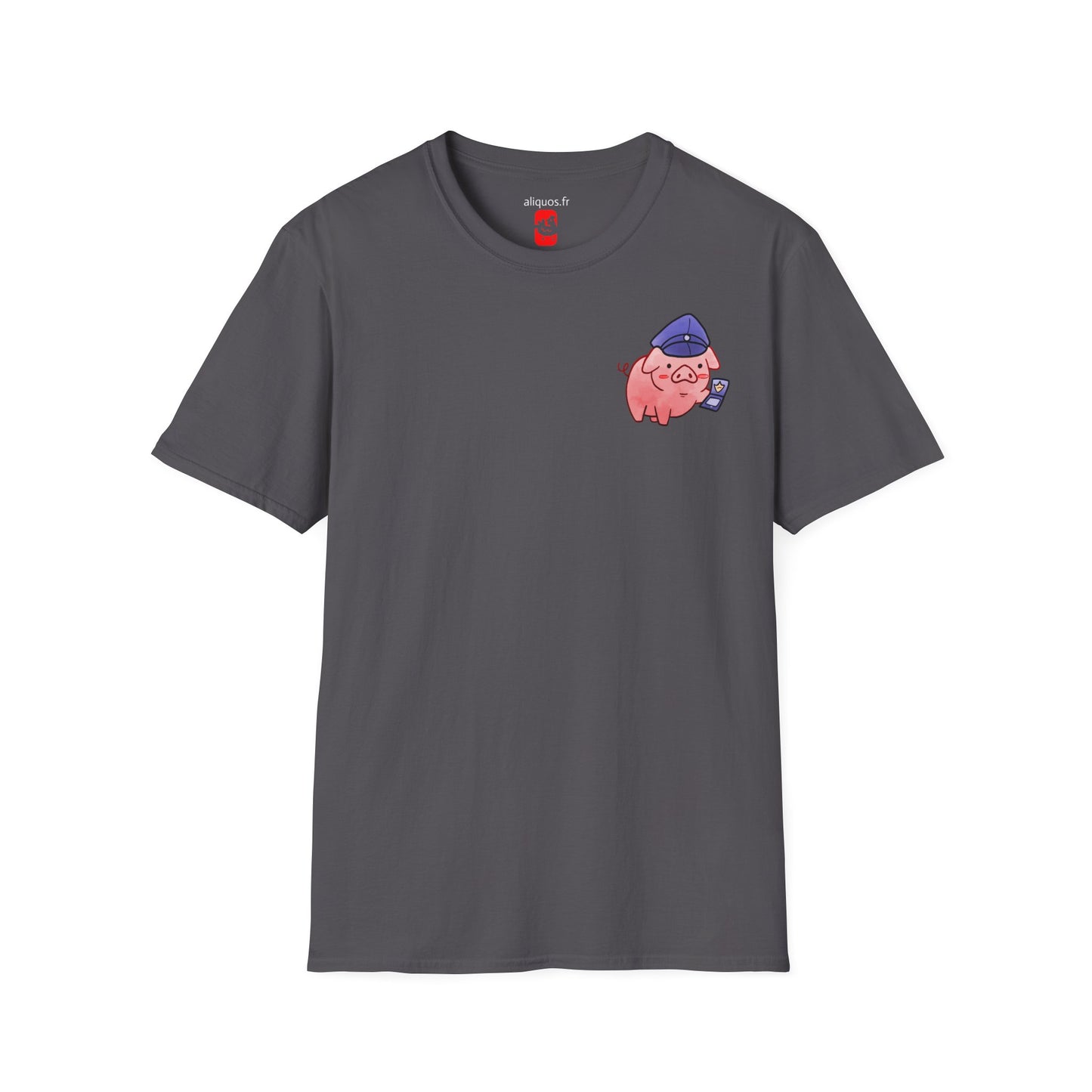 Unisex T-Shirt - Officer Piggy -  Aliquos