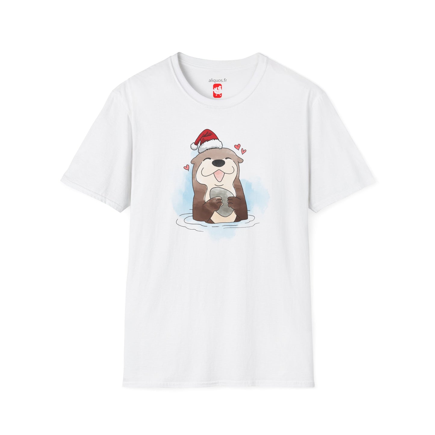 Unisex T-Shirt - Christmas Otter 16