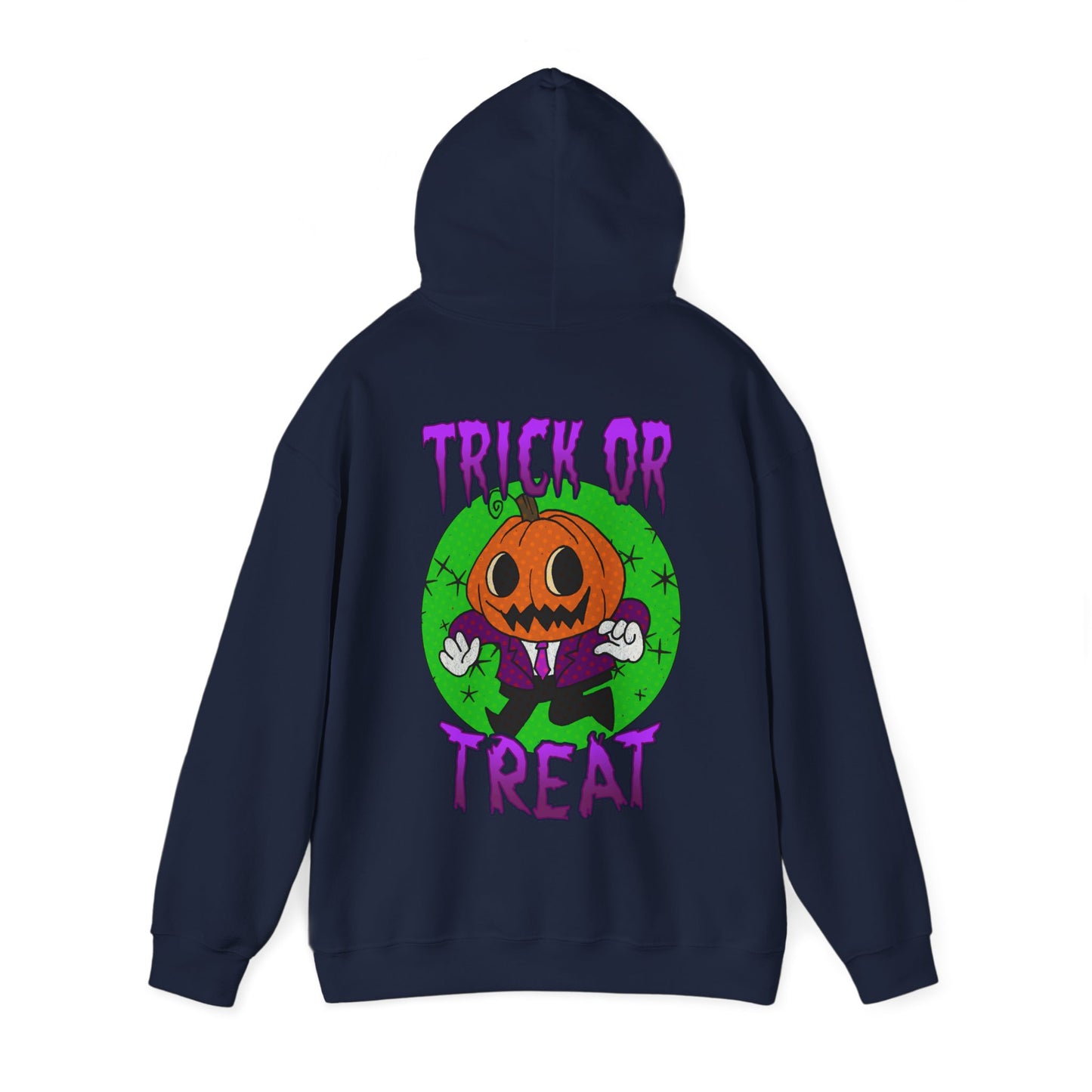 Unisex Hooded Sweatshirt -  Halloween Jack O' Lantern - ALIQUOS