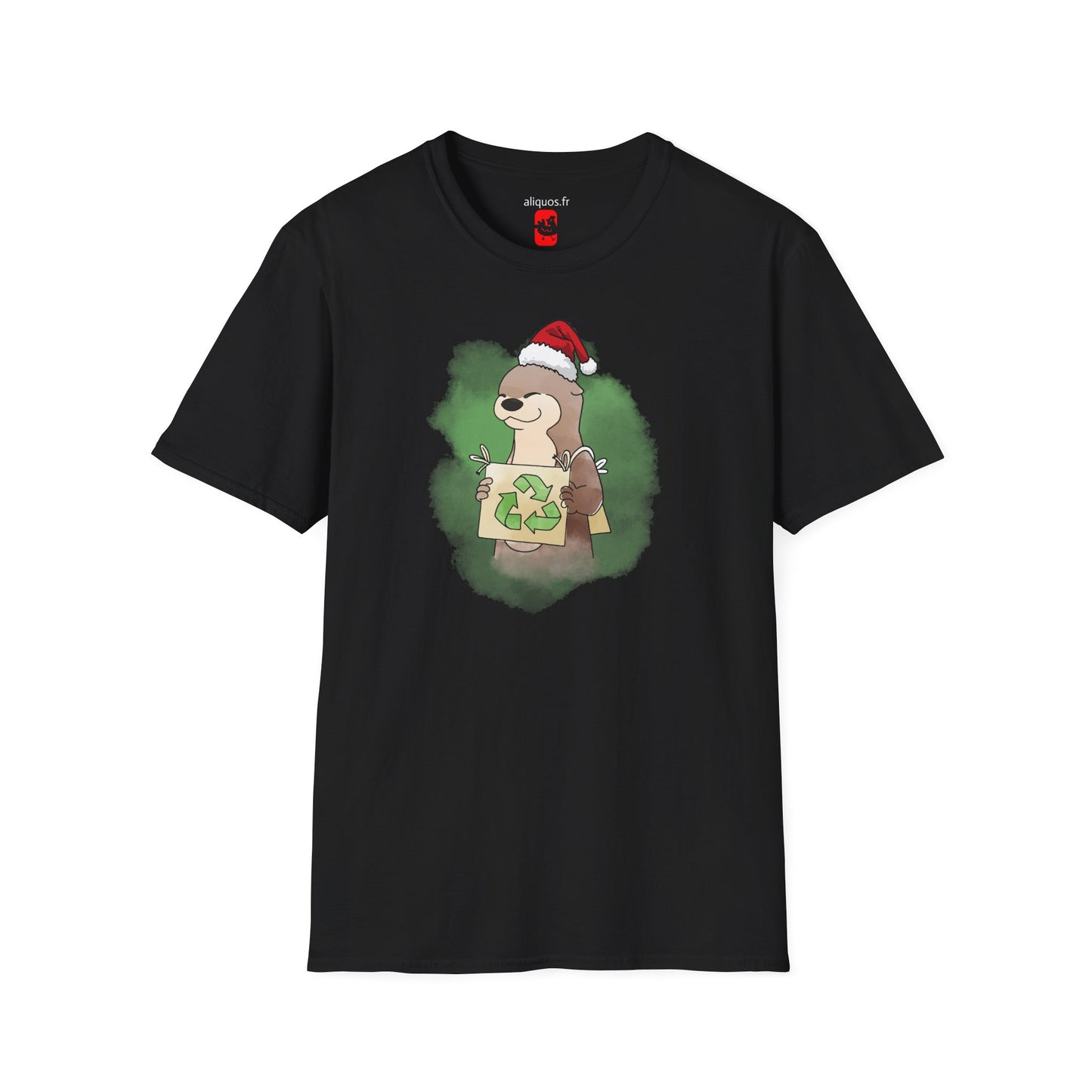 Unisex T-Shirt - Christmas Otter 5