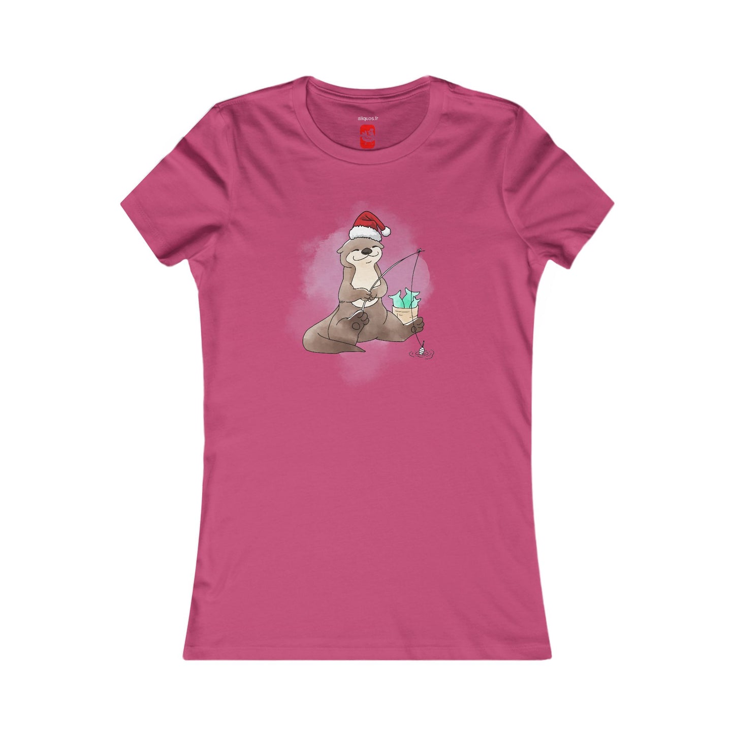 Damen T-Shirt - Weihnachtsotter 6 