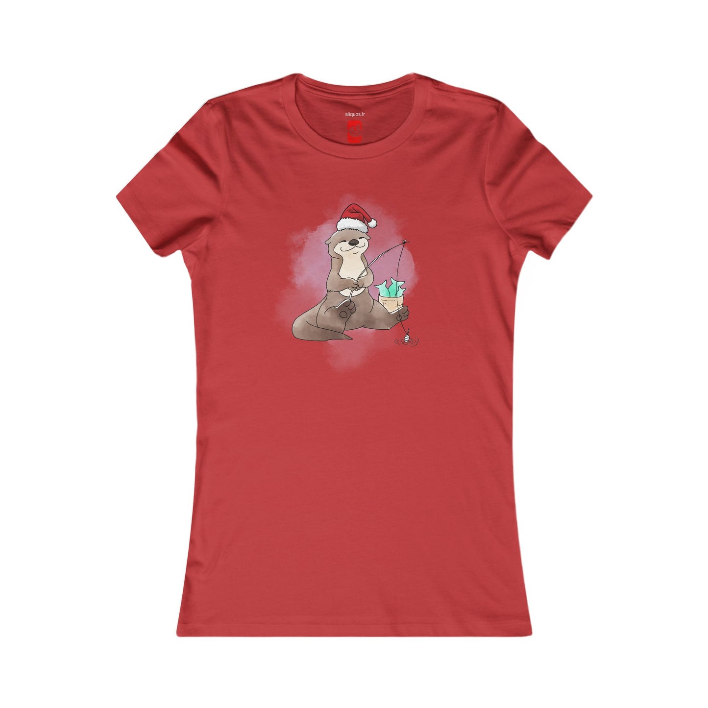 Damen T-Shirt - Weihnachtsotter 6 