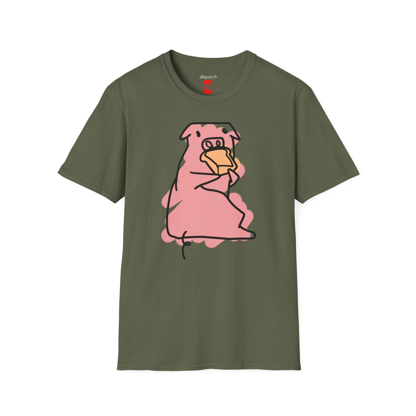 Unisex T-Shirt - Pigging Out -  Aliquos