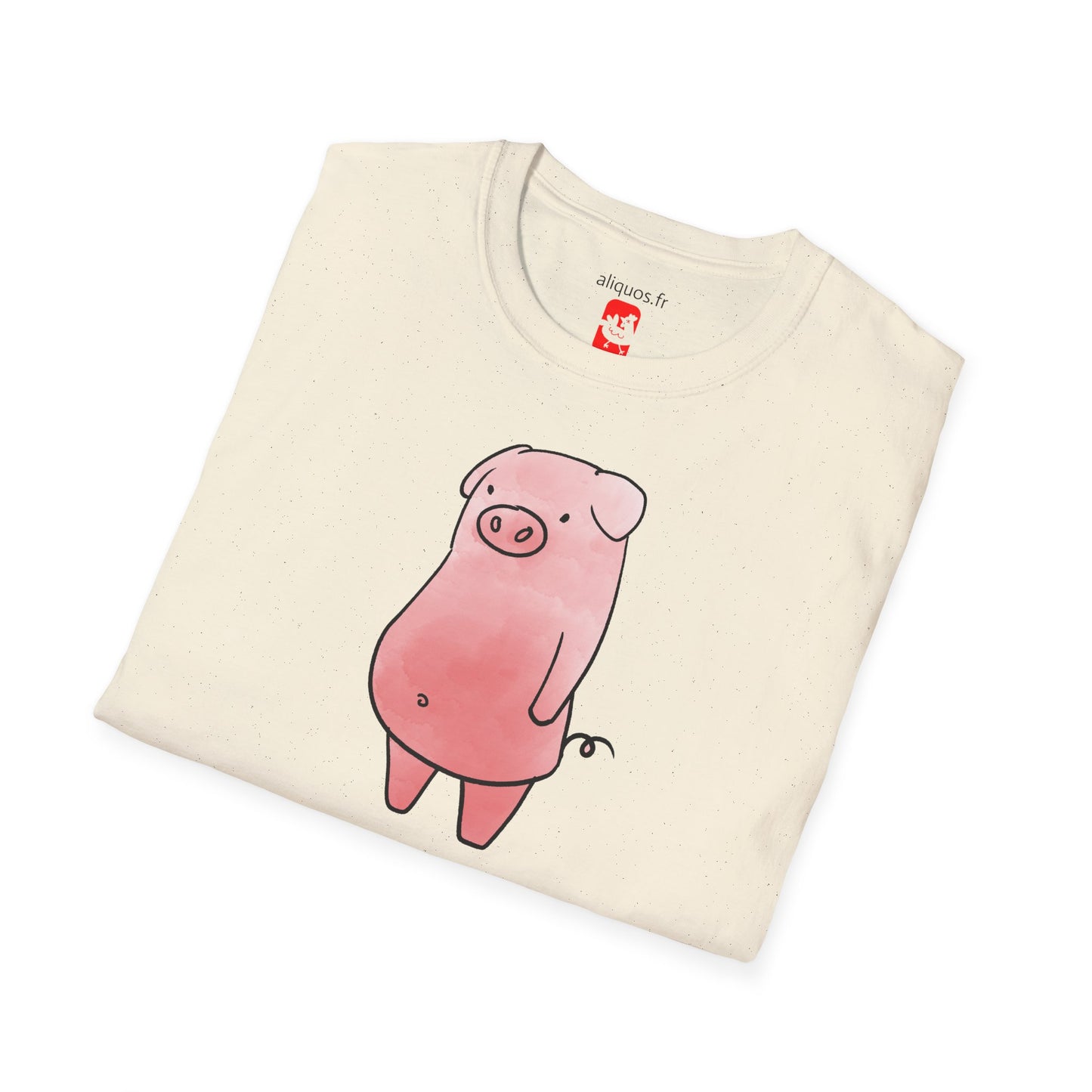 Unisex T-Shirt - Lonely Piggy -  Aliquos